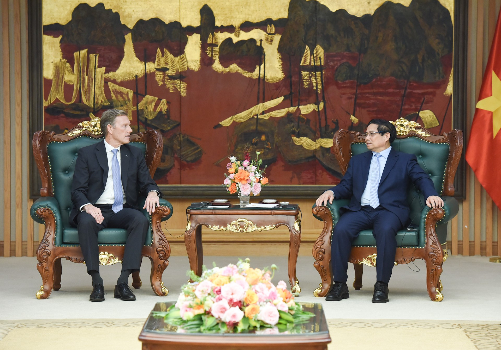 Minh Chinh y Wouter Van Wersch. Minh Chinh y Wouter Van Wersch.