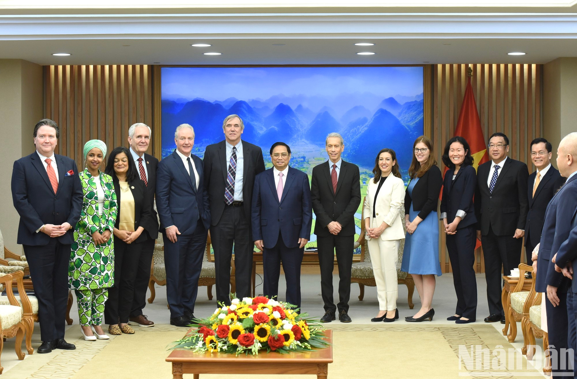 Delegados en el evento.