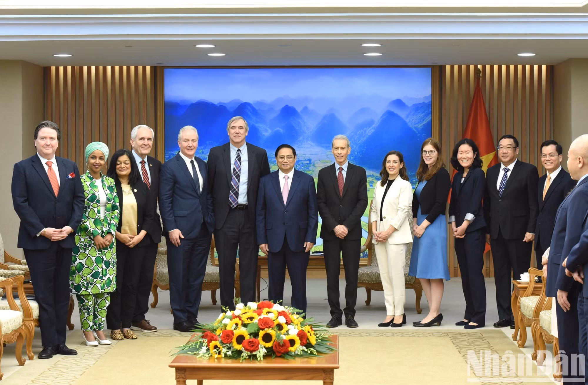 Delegados en el evento.