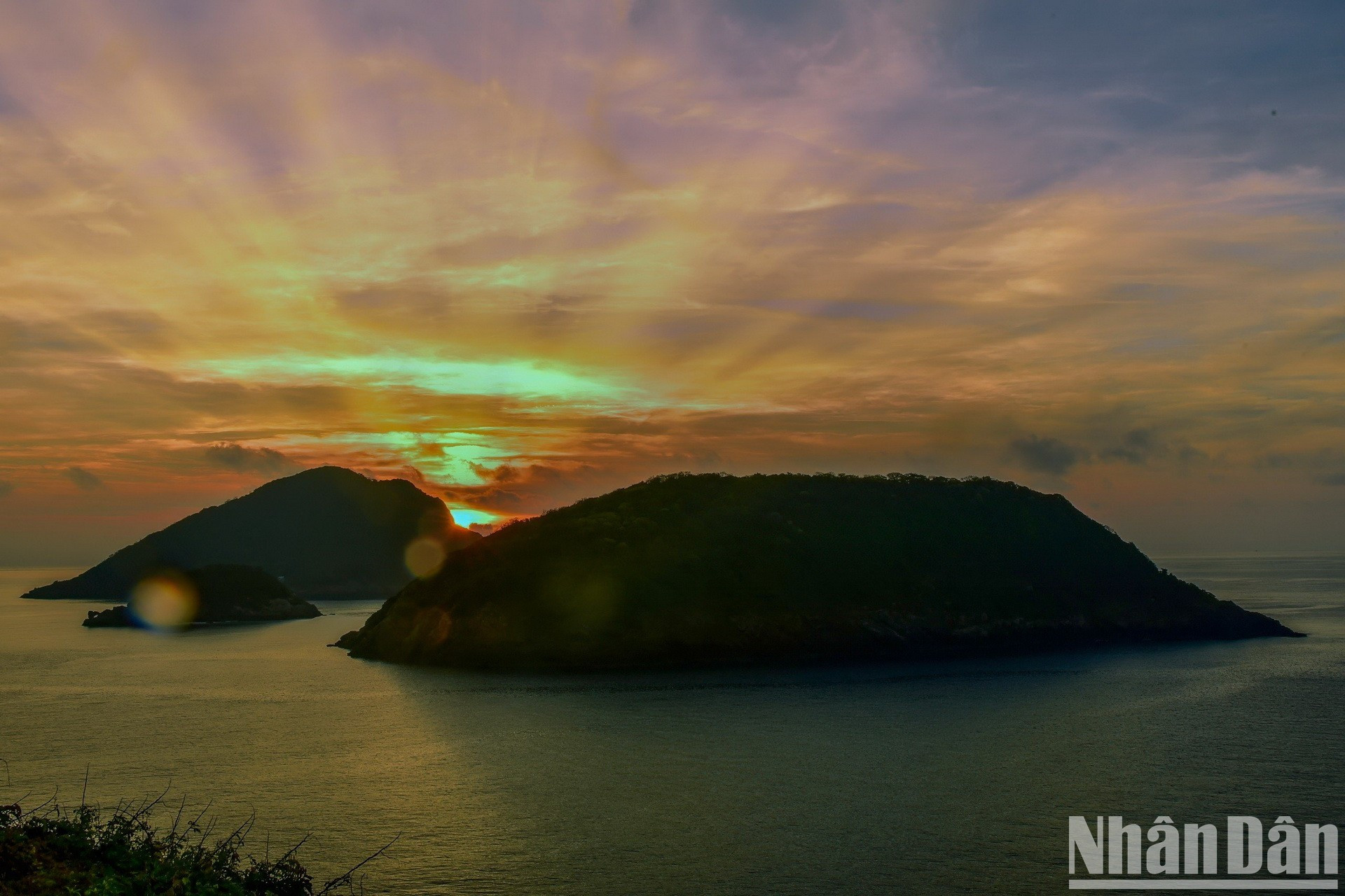 Nuevo día en el distrito insular de Con Dao, provincia de Ba Ria-Vung Tau.