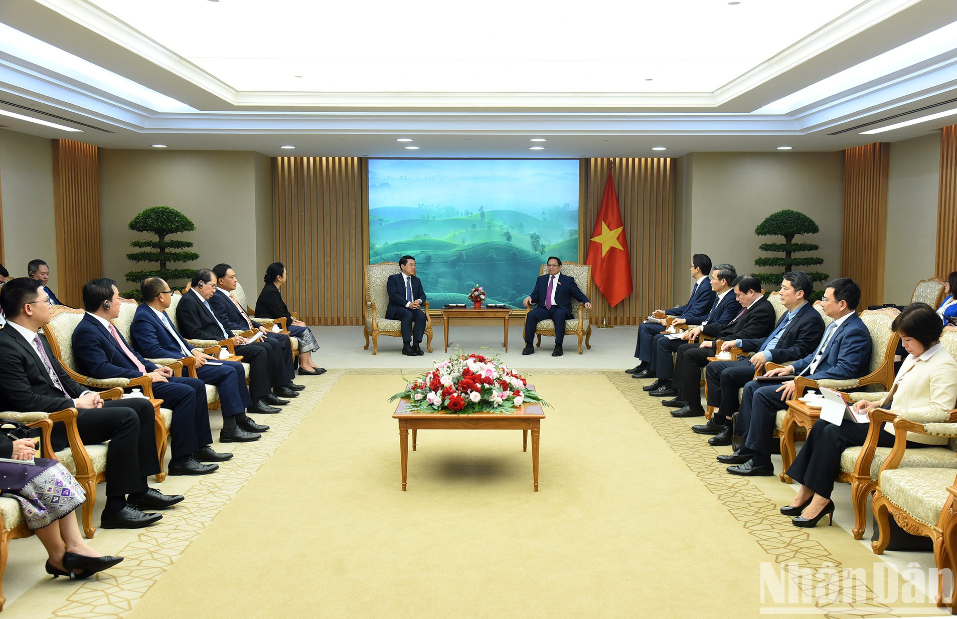 Vista del encuentro.