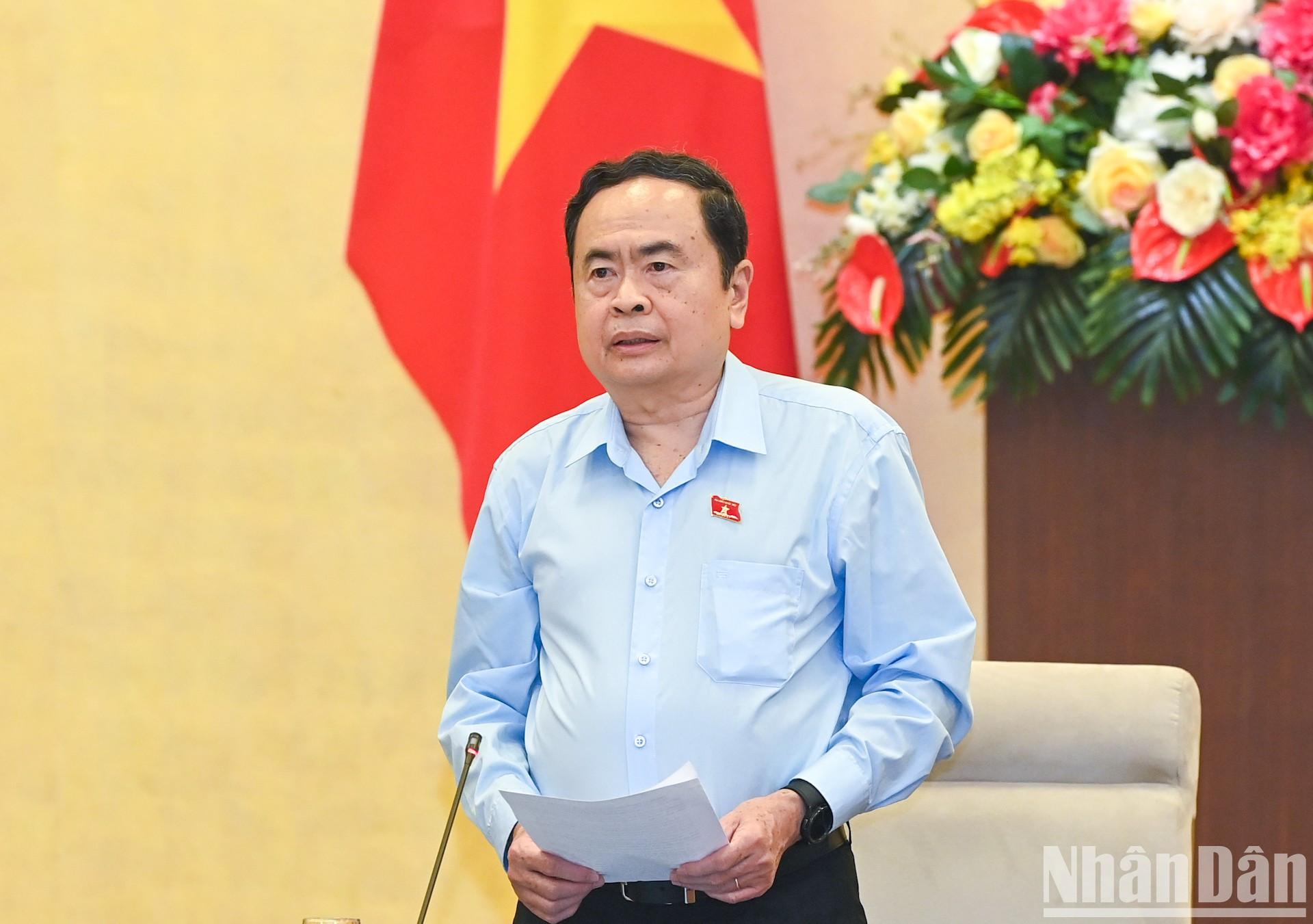 Thanh Man habla en el evento. Thanh Man habla en el evento.