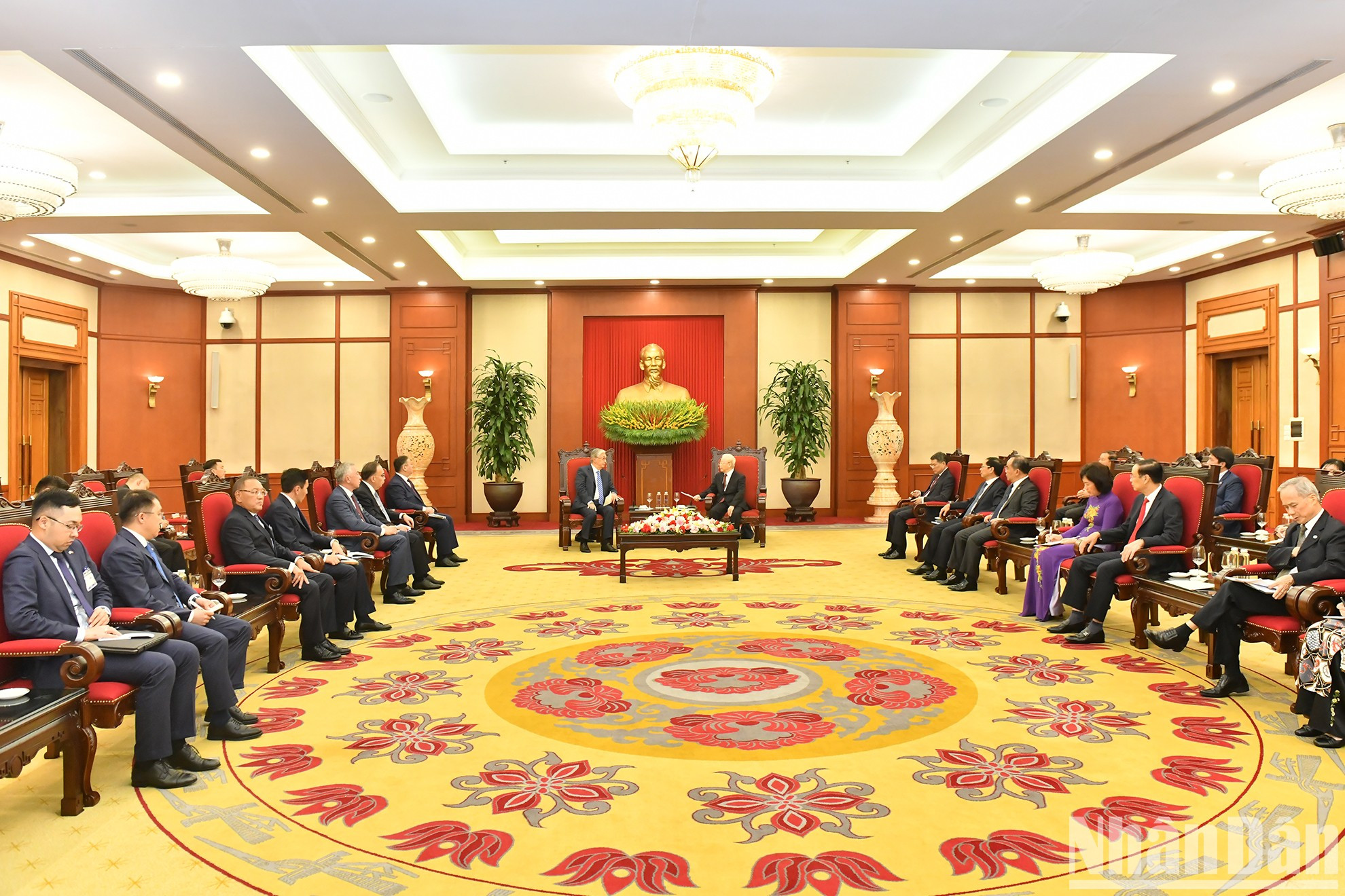 Vista de la reunión.