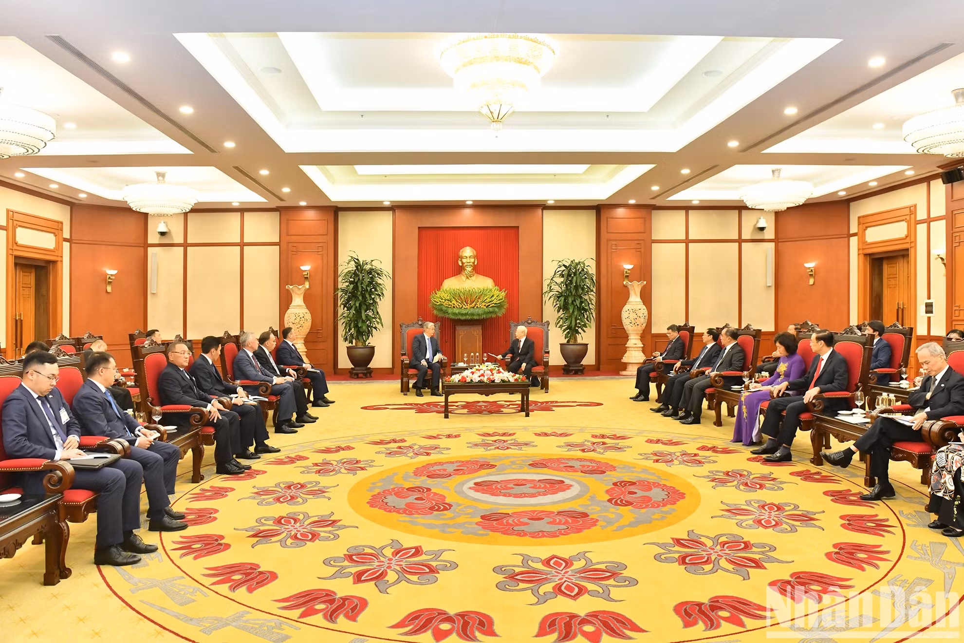 Vista de la reunión.