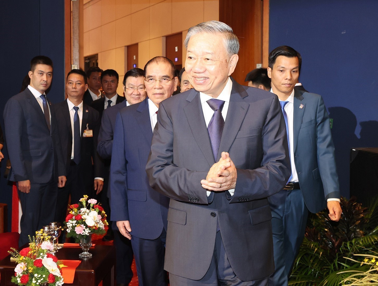 To Lam en el evento.