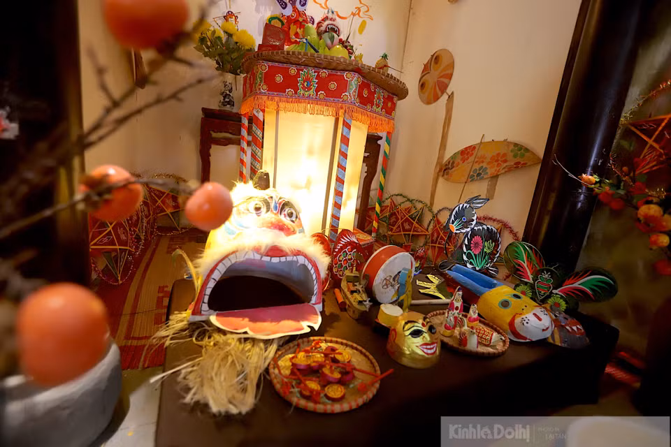 Según Nguyen Hong Chi, directora adjunta del Centro de Conservación del Patrimonio Thang Long-Hanói, en el marco del programa también se organizan actividades interactivas donde los niños pueden preparar sus "banh nuong" (pasteles horneados) y "banh deo" (pasteles dulces de arroz glutinoso) y juguetes favoritos.