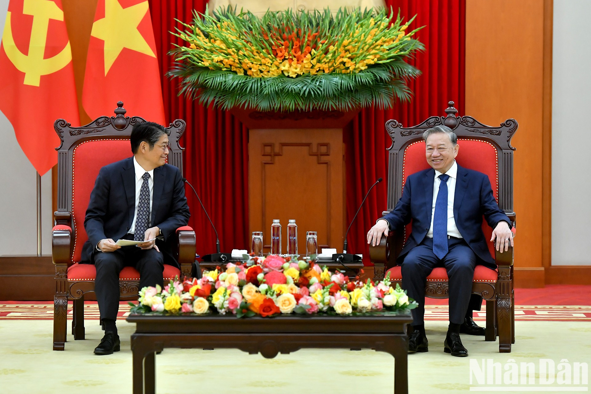 To Lam y Ito Naoki en el encuentro.