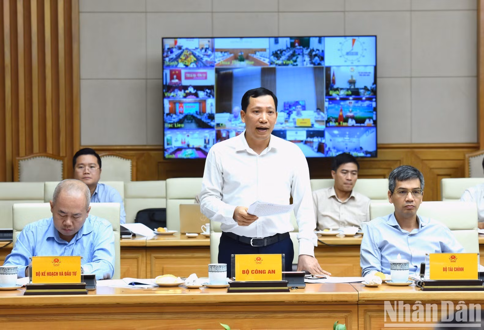 Representante del Ministerio de Seguridad Pública expresa opiniones. Representante del Ministerio de Seguridad Pública expresa opiniones.