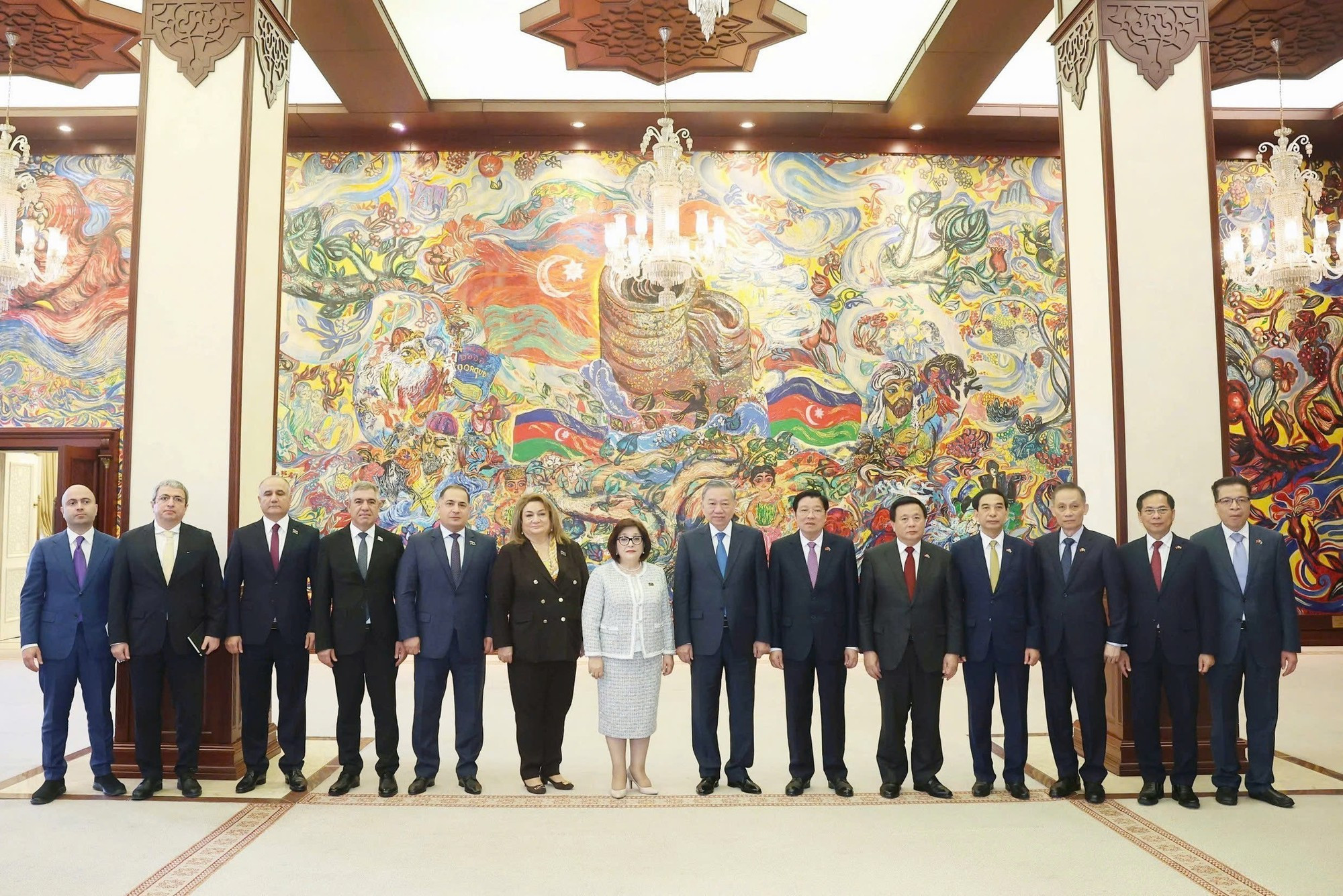 Delegados en el evento.