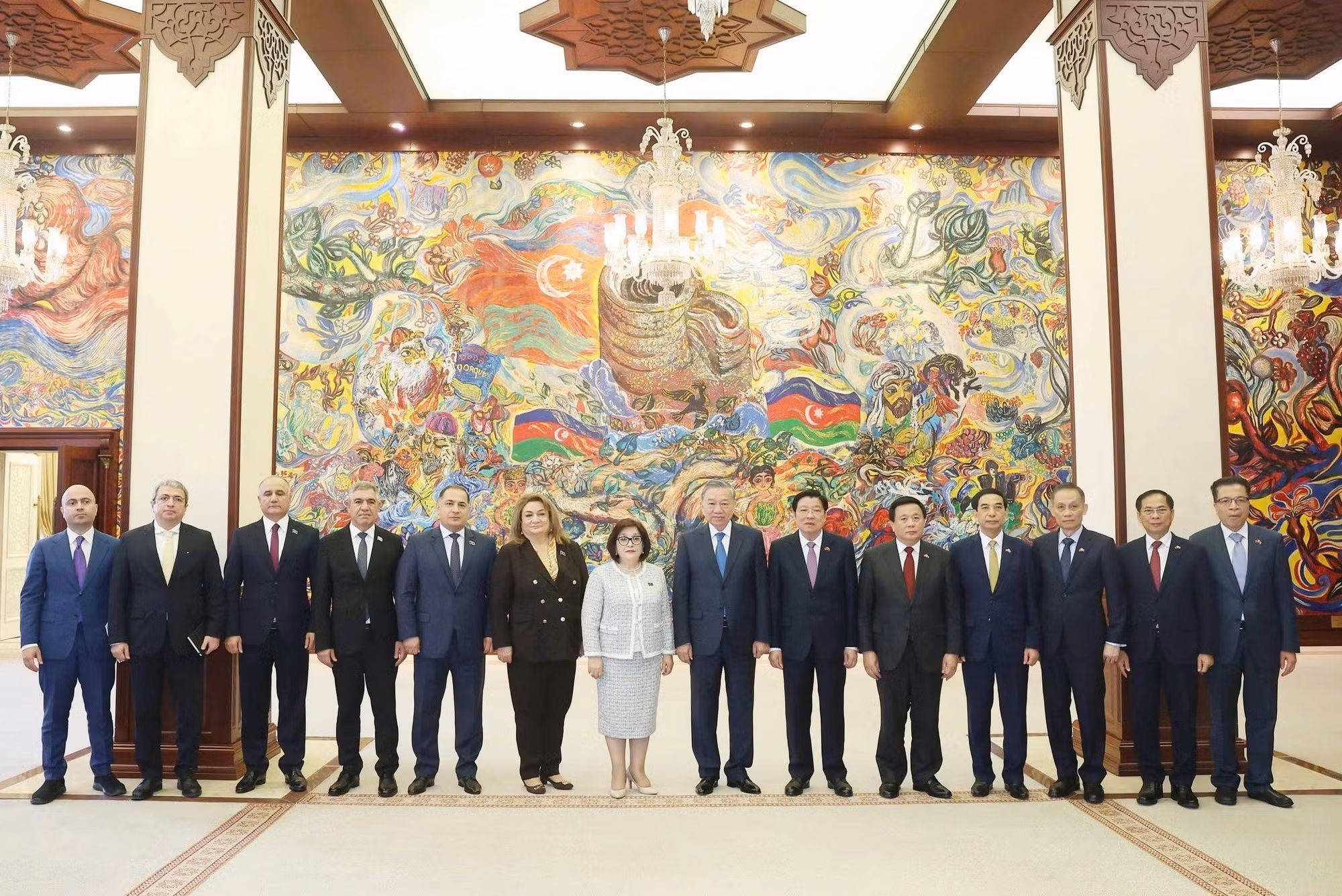 Delegados en el evento.