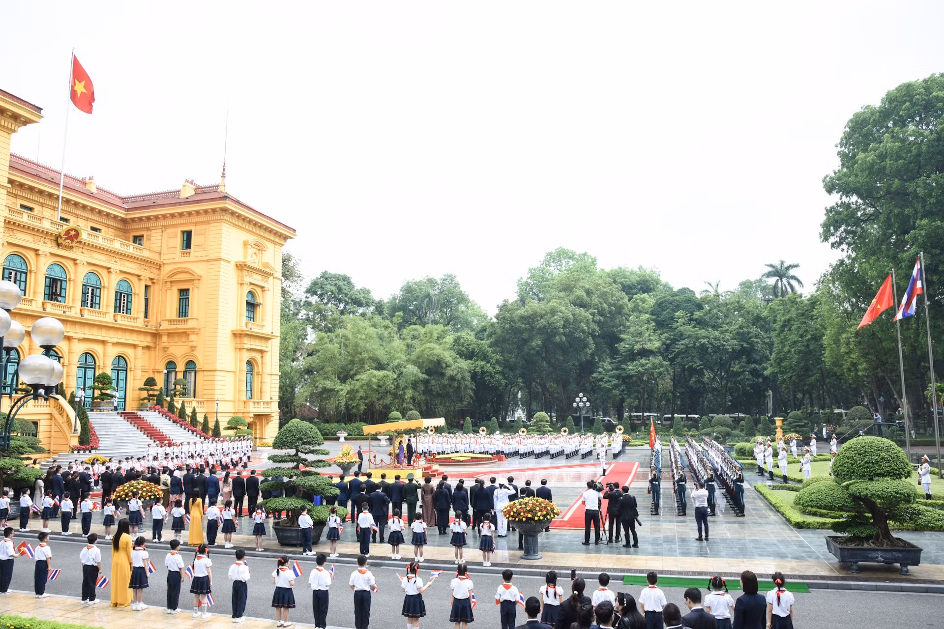 Vista de la ceremonia.