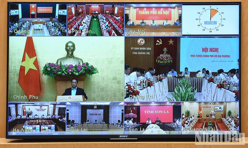 Las localidades participan en la reunión en forma virtual.