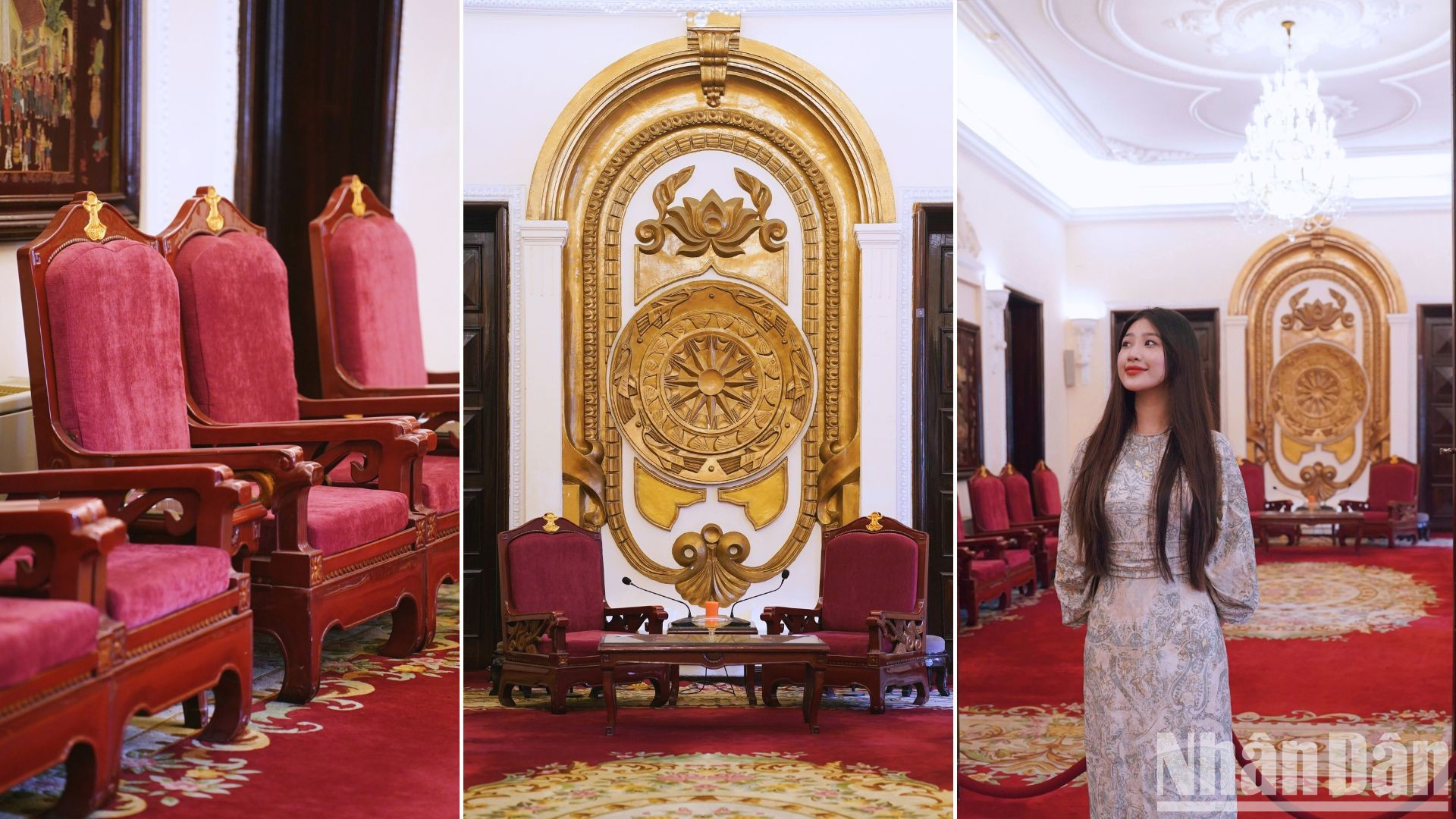 Los detalles arquitectónicos coloniales franceses, con grandes marcos de puertas y delicadas luces decorativas, se conservan intactos, lo que crea la sensación de retroceder a una época histórica lejana. Los detalles arquitectónicos coloniales franceses, con grandes marcos de puertas y delicadas luces decorativas, se conservan intactos, lo que crea la sensación de retroceder a una época histórica lejana.