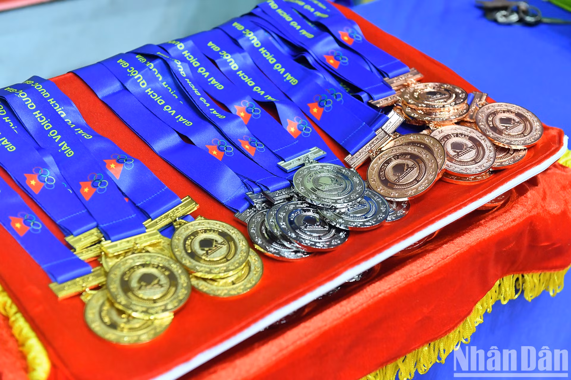 Medallas para deportistas.