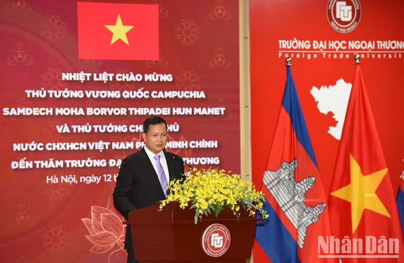 Habla Hun Manet. Habla Hun Manet.