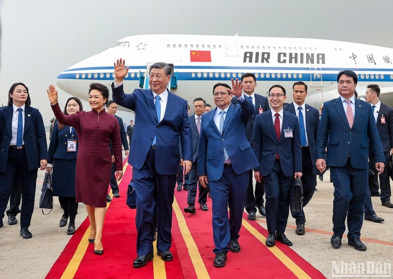 El secretario general del Comité Central del PCCh y presidente chino, Xi Jinping, inicia una visita de Estado a Vietnam.