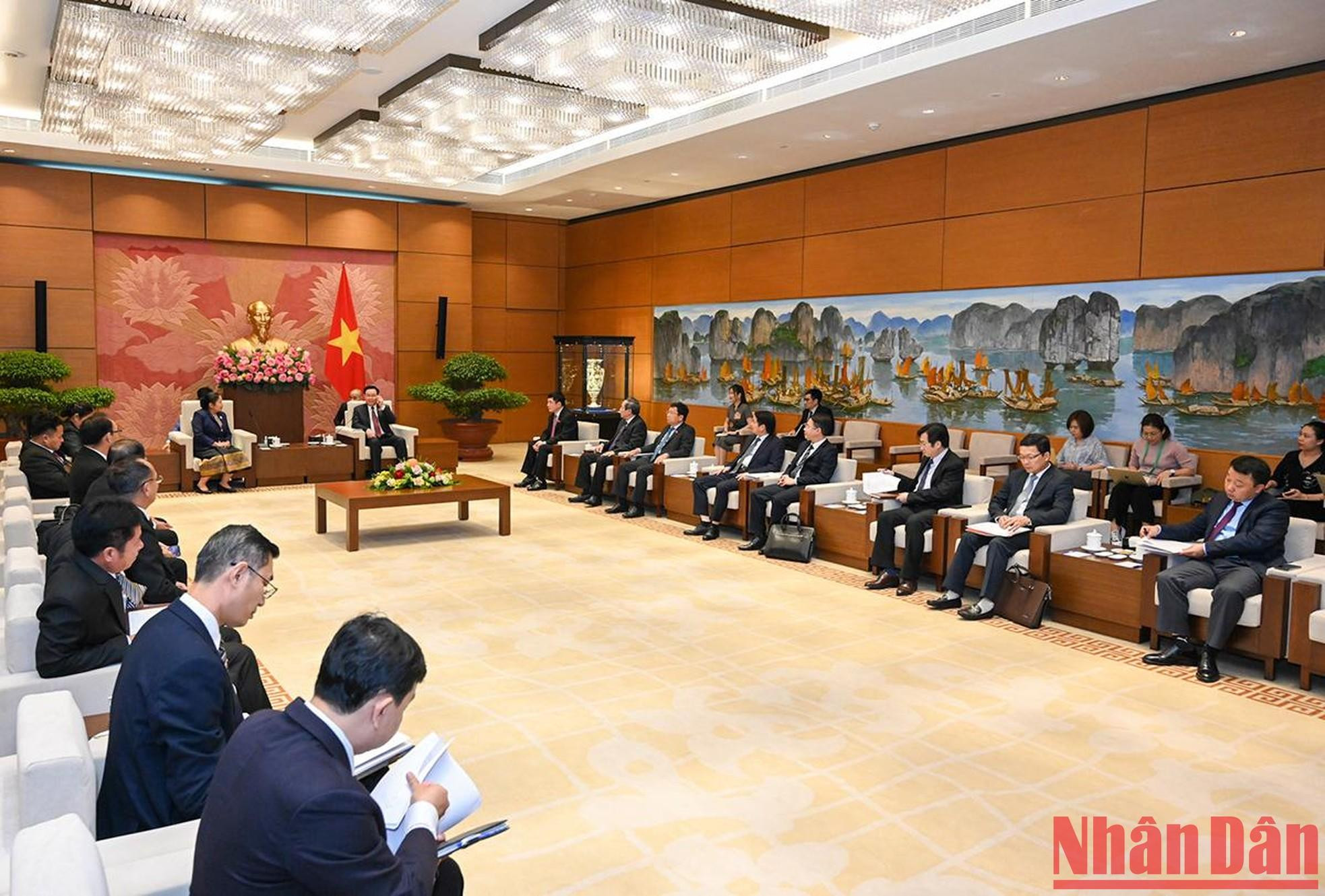 Escena de la recepción.