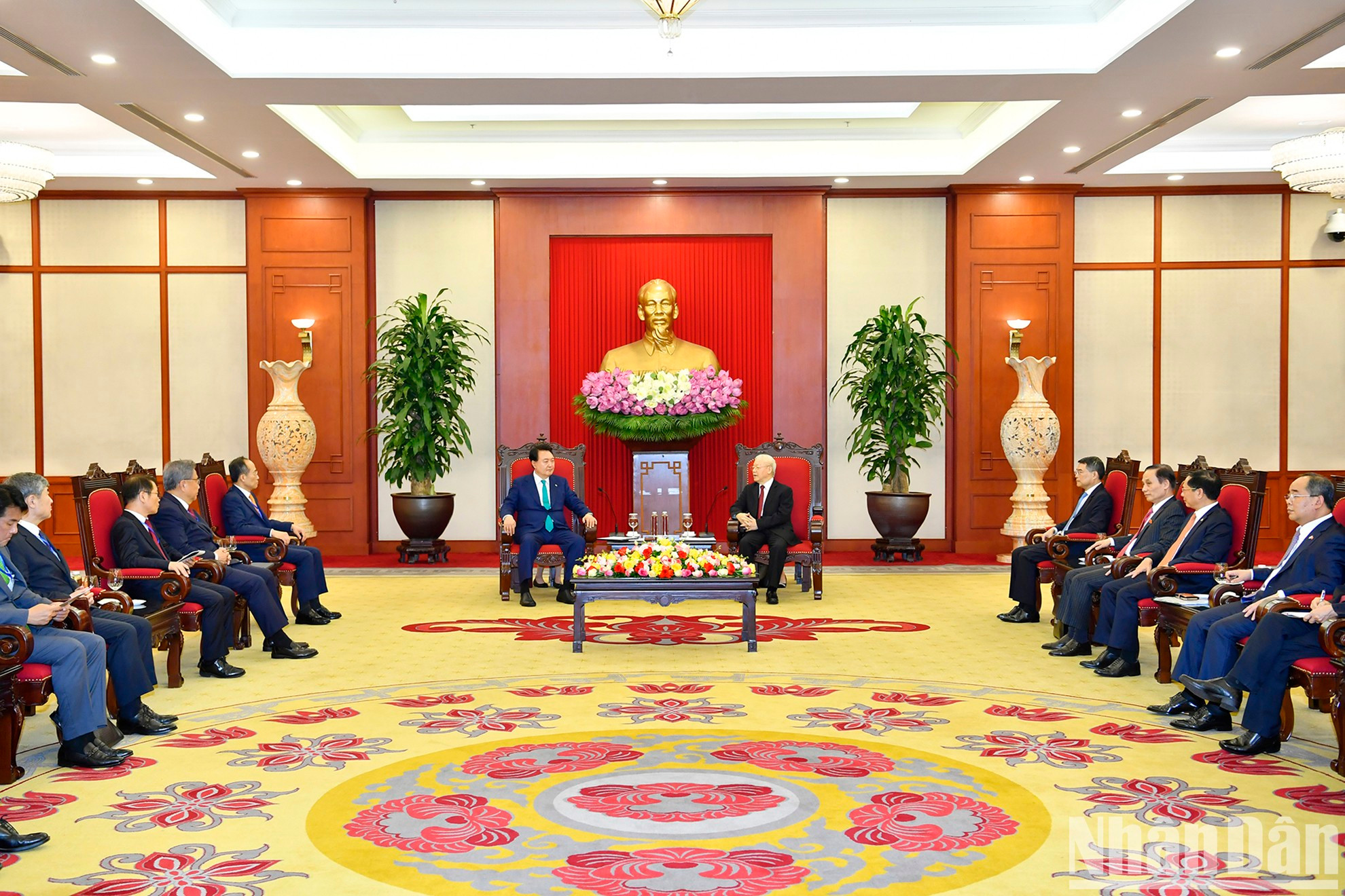 Vista de la reunión.