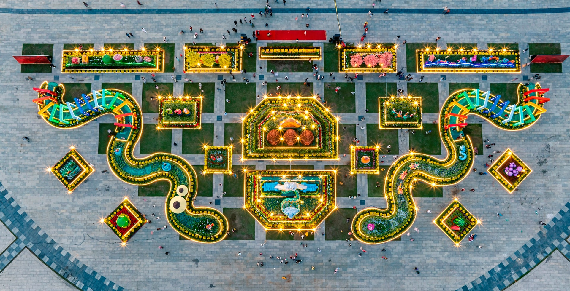 Las mascotas brillan por la noche.