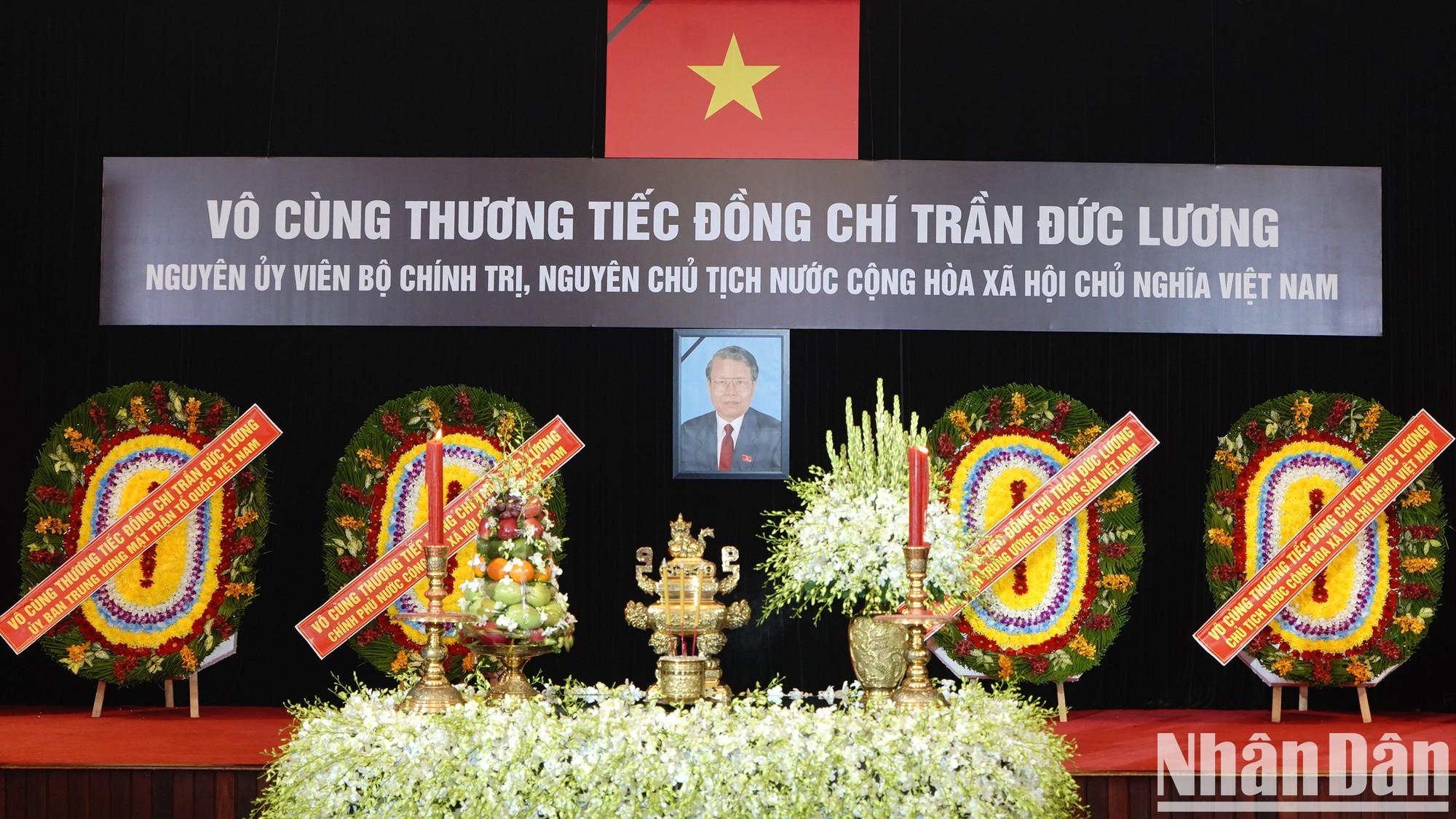 [Foto] Realizan servicio memorial al expresidente Tran Duc Luong en Ciudad Ho Chi Minh