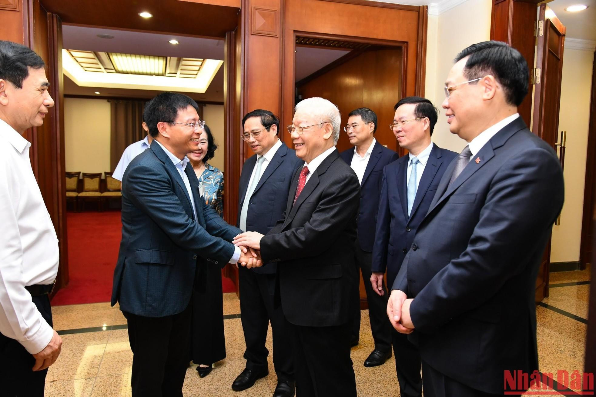 Los delegados en el evento. Los delegados en el evento.