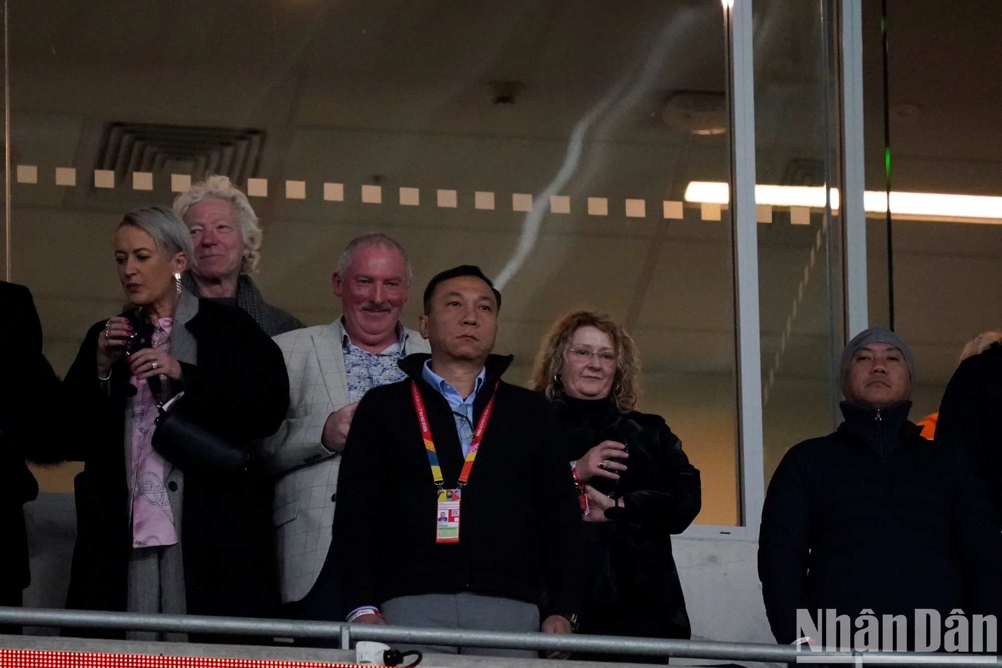 El presidente de la Federación de Fútbol de Vietnam, Tran Quoc Tuan, presenció el partido. El presidente de la Federación de Fútbol de Vietnam, Tran Quoc Tuan, presenció el partido.