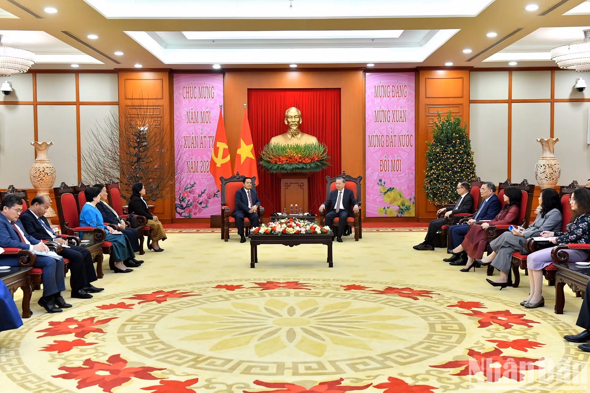 Panorama de la cita.