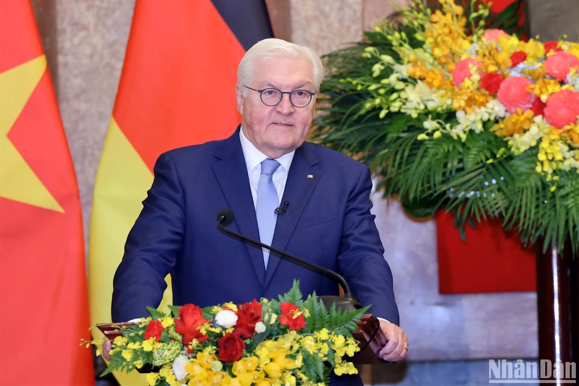 El presidente alemán Frank-Walter Steinmeier.
