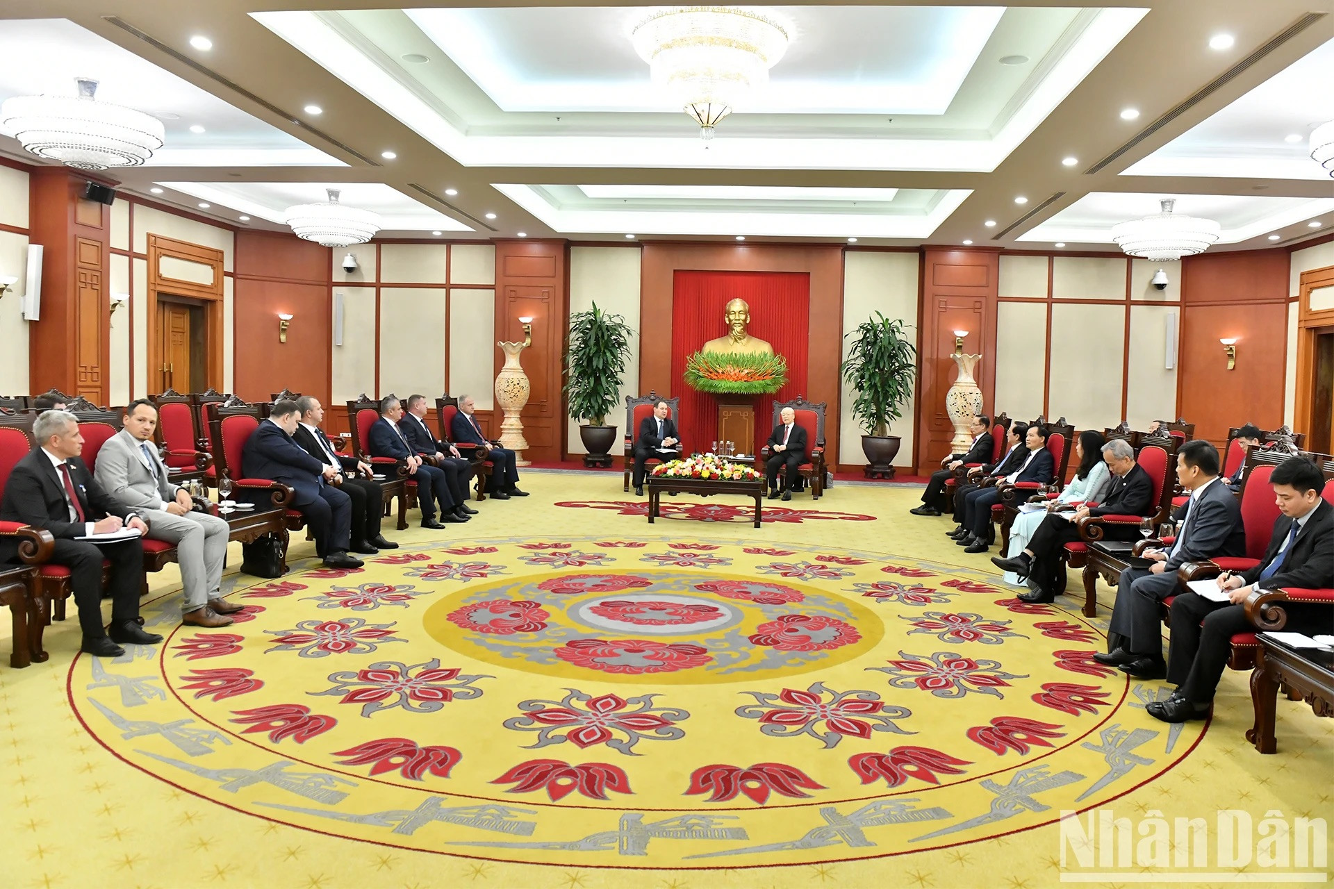 Vista de la reunión.