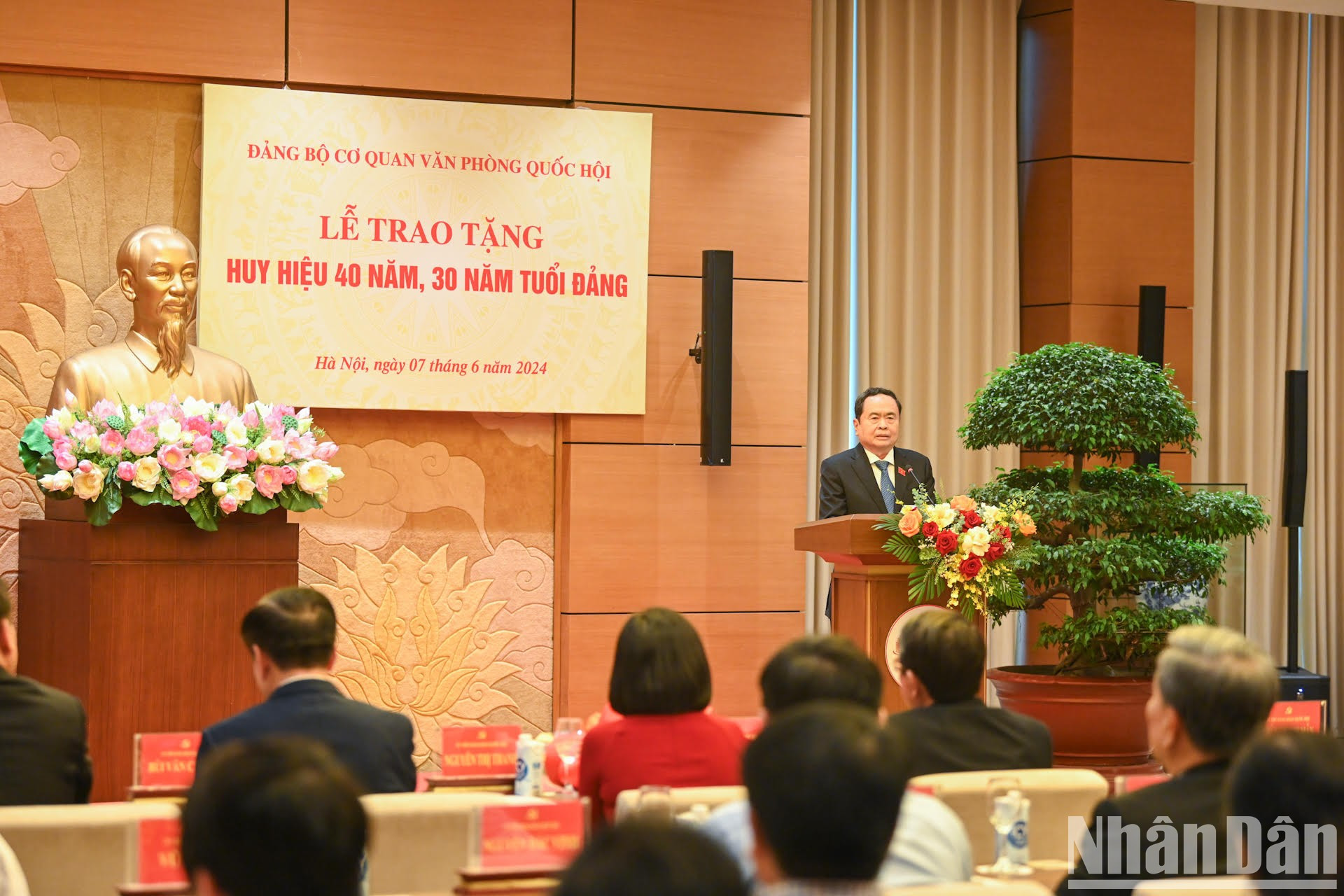 Panorama de la ceremonia.