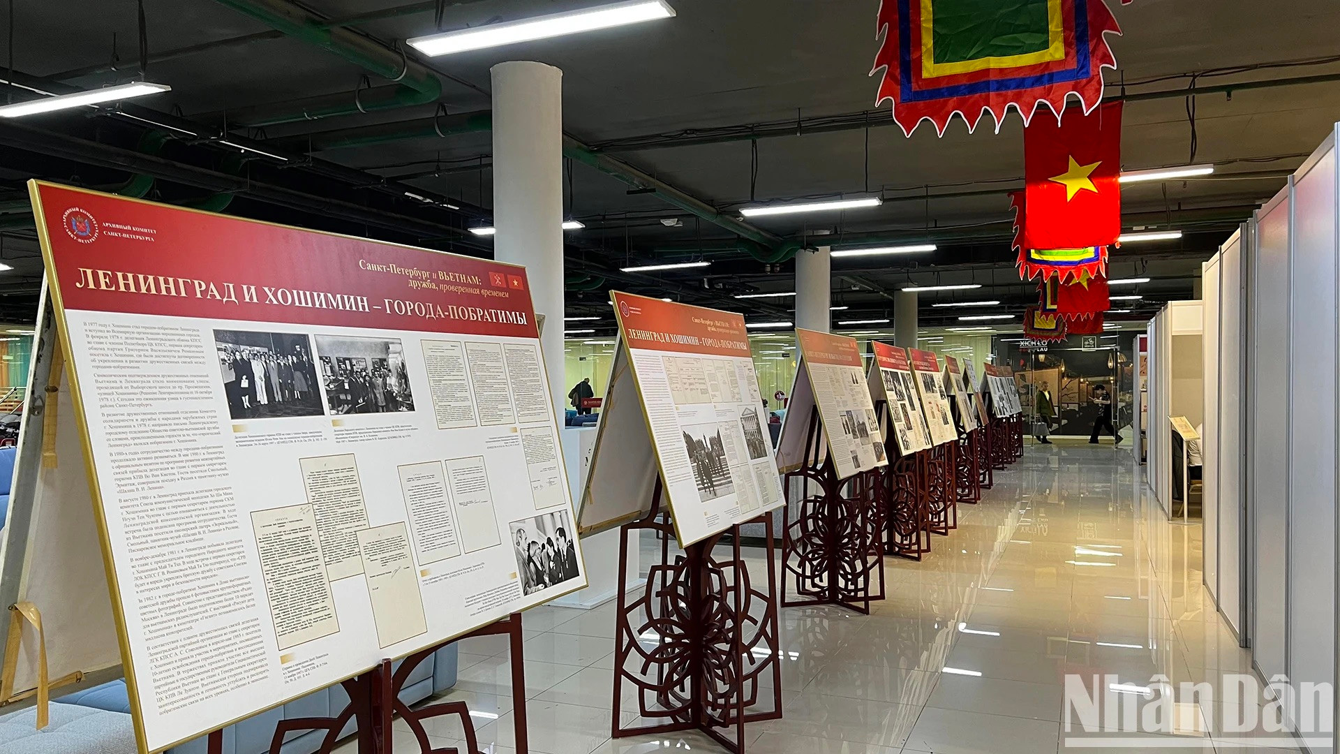 Exposición sobre los hitos históricos de las relaciones Vietnam-Rusia.