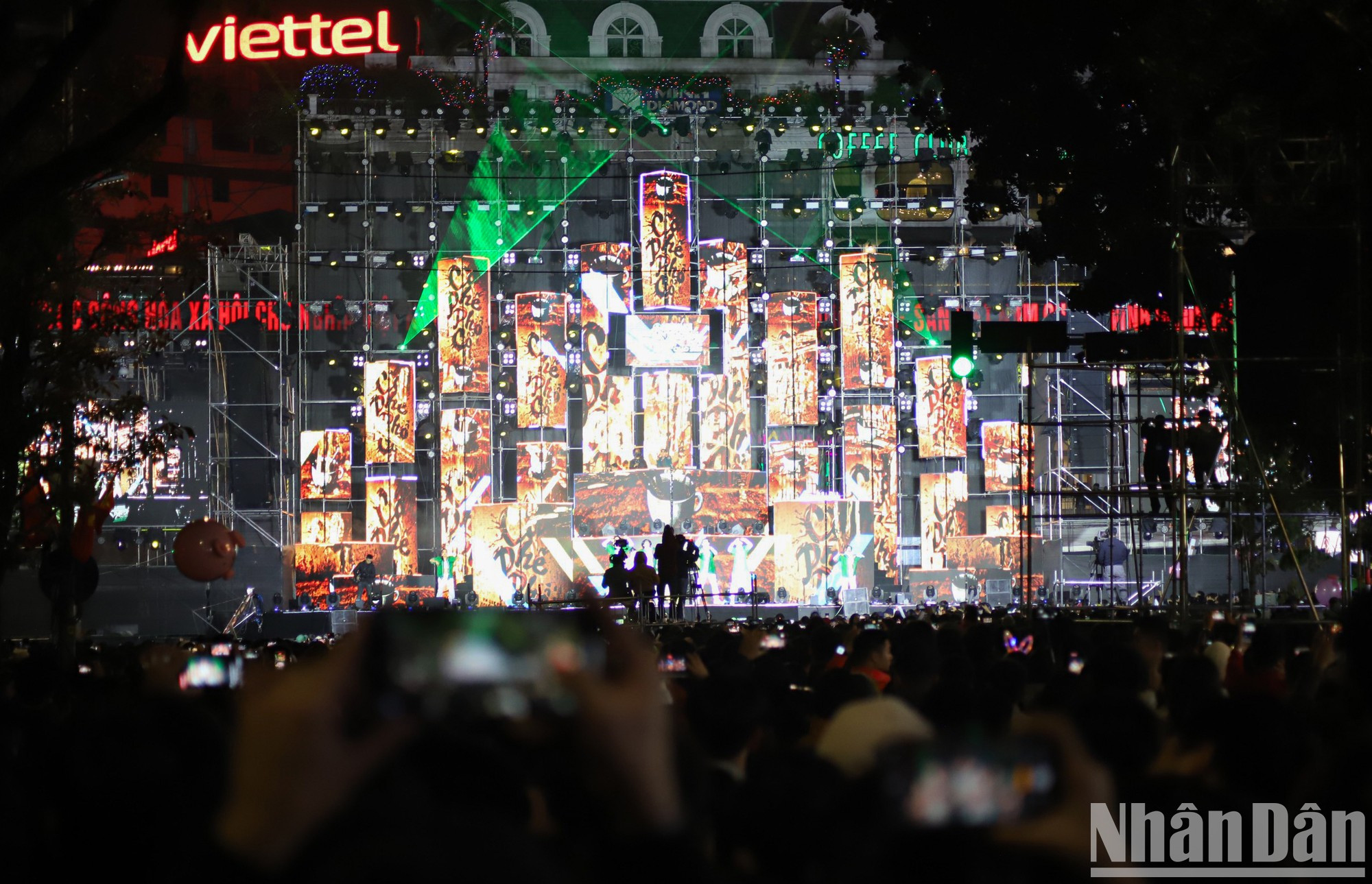 El gran escenario del conteo regresivo.