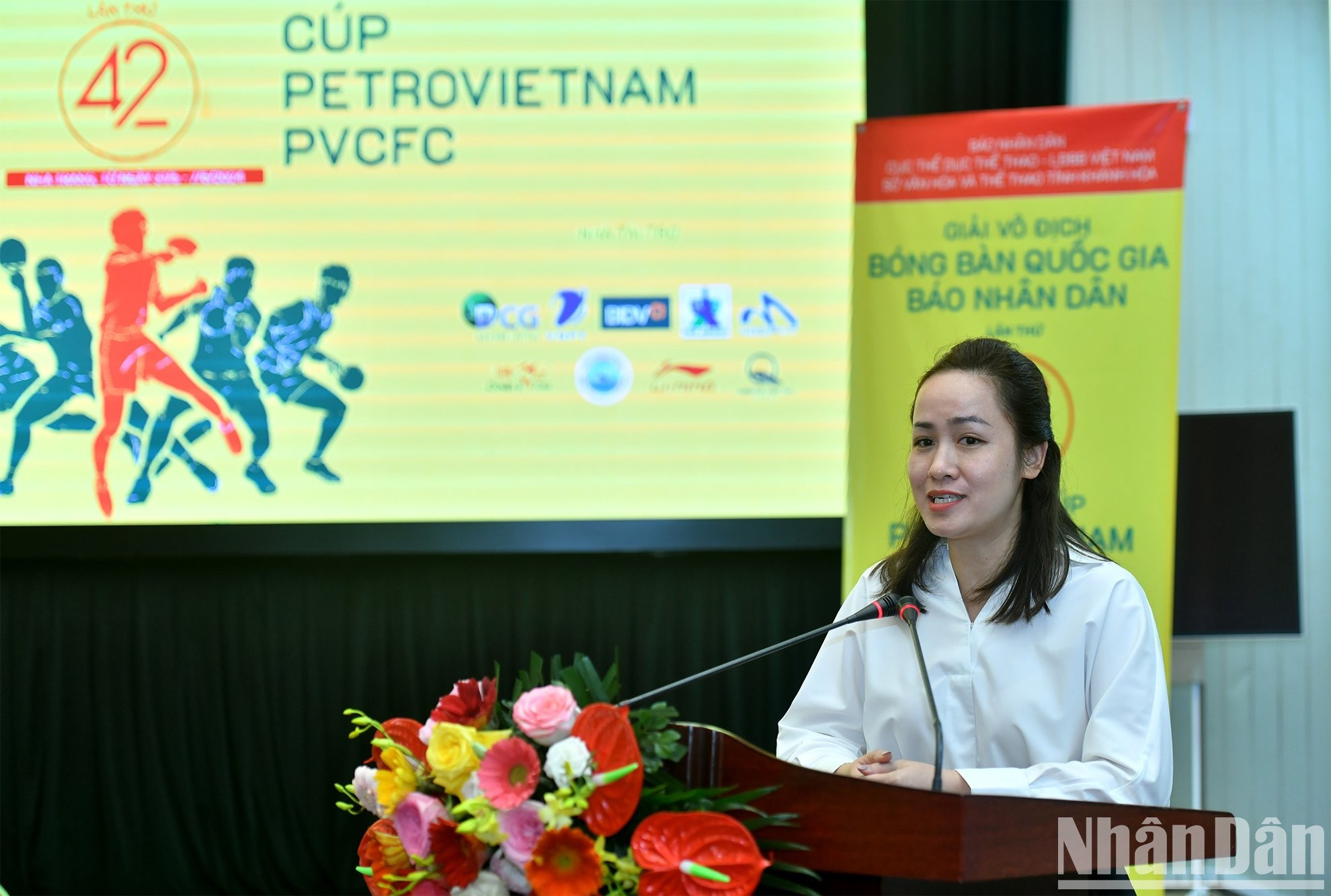 Representante del patrocinador BIDV expresa su agrado por acompañar el Campeonato.