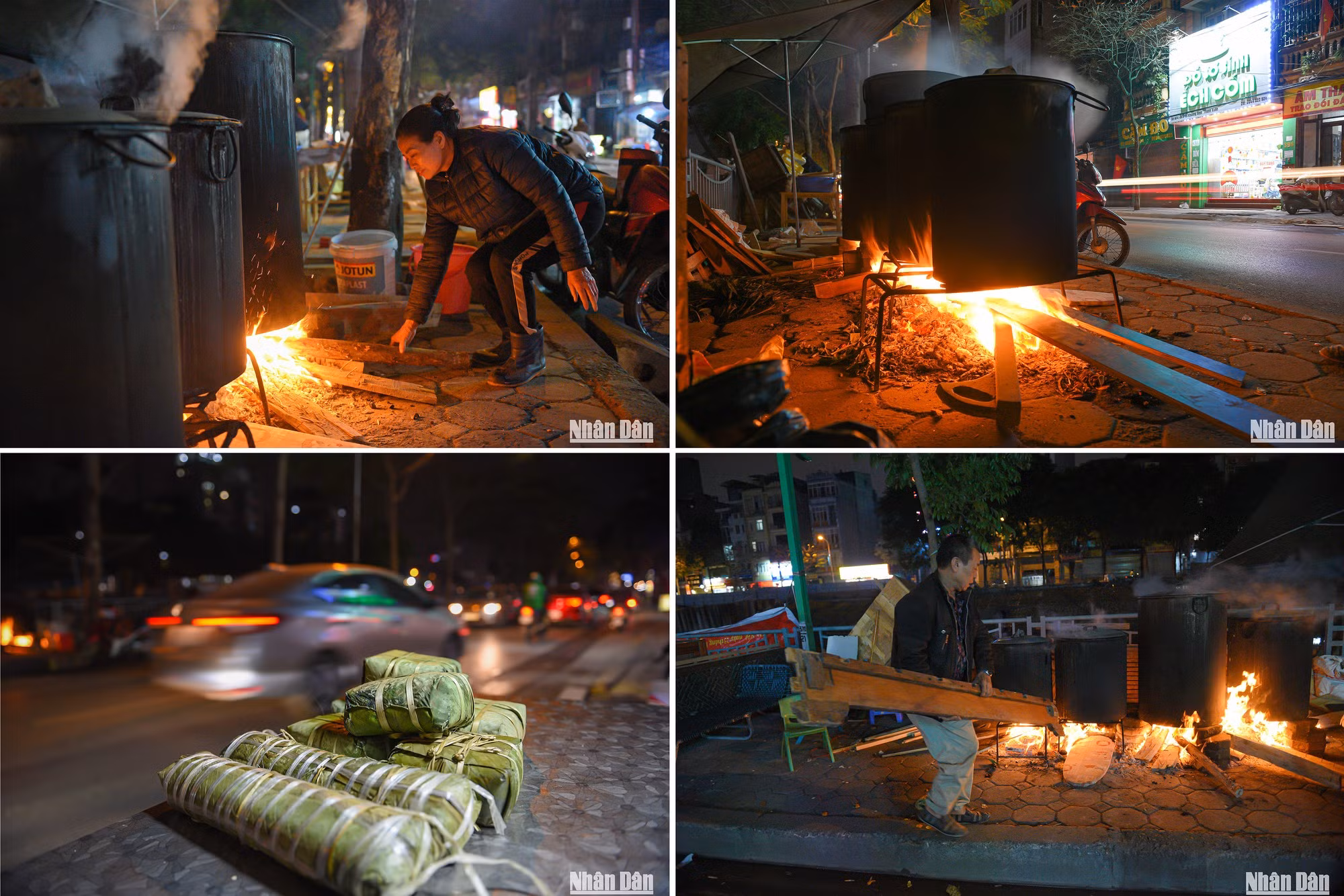 El pastel debe cocinarse durante 12 horas y con sumo cuidado. Los miembros de la familia tienen que turnarse toda la noche para cuidar la olla.