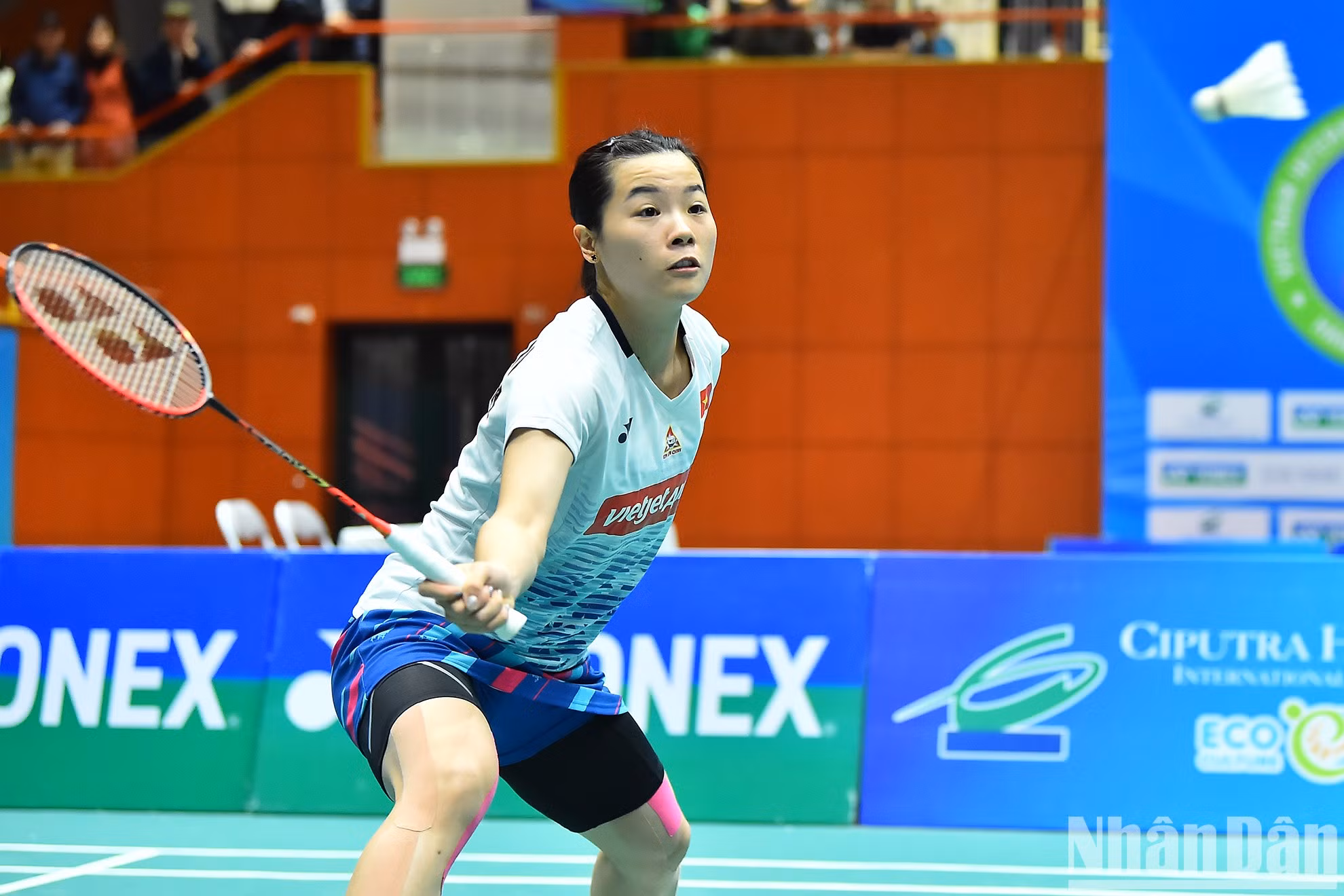 La jugadora vietnamita desarrolló una estrategia inteligente para impedir las anotaciones de su oponente.
