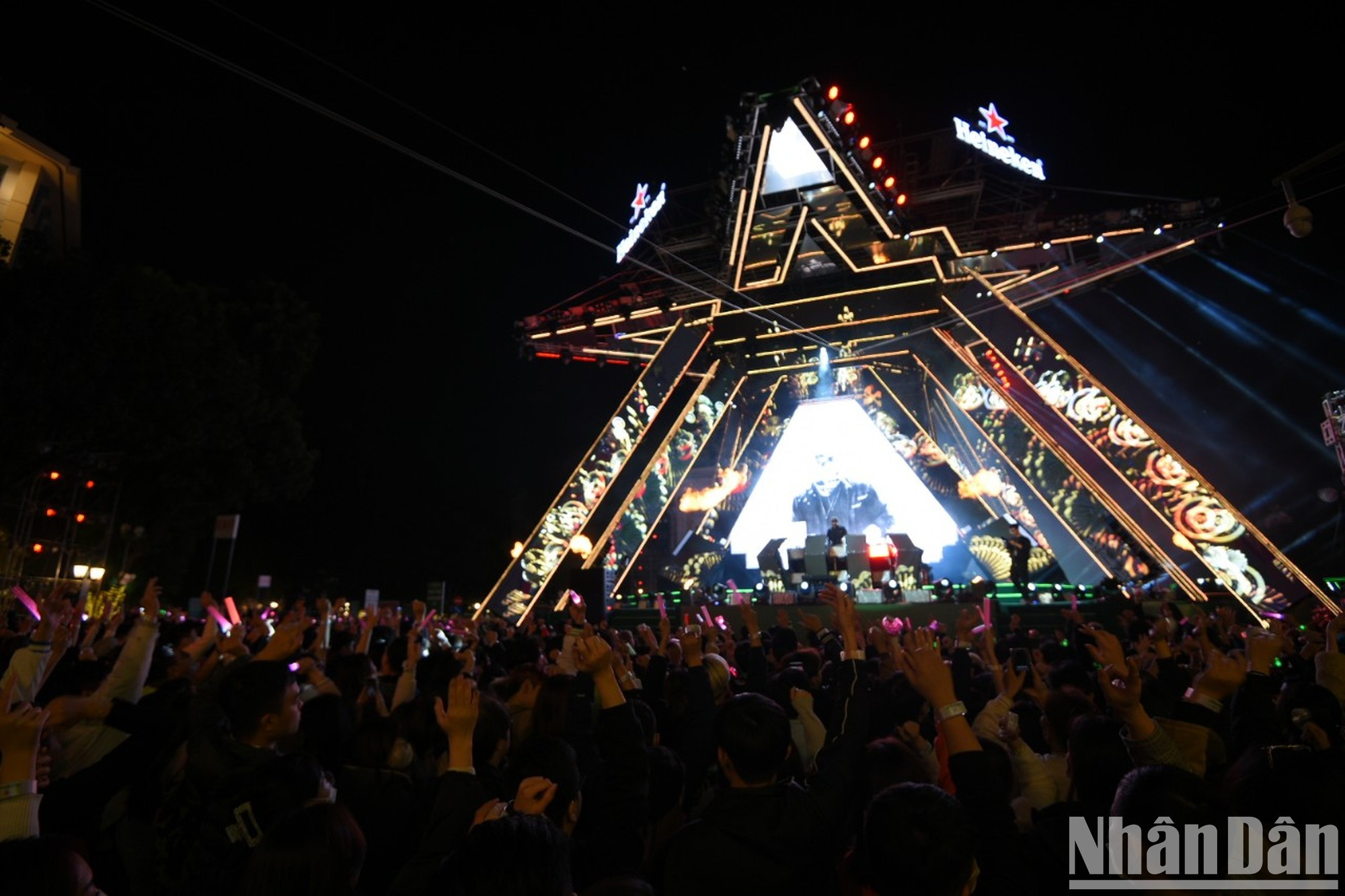 El conteo regresivo “Heineken Conutdown Party 2023” estuvo acompañada de música emocionante.