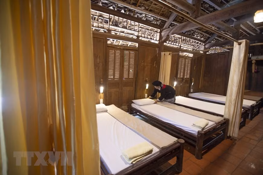 El alojamiento Xuan Lan en la aldea Sung.