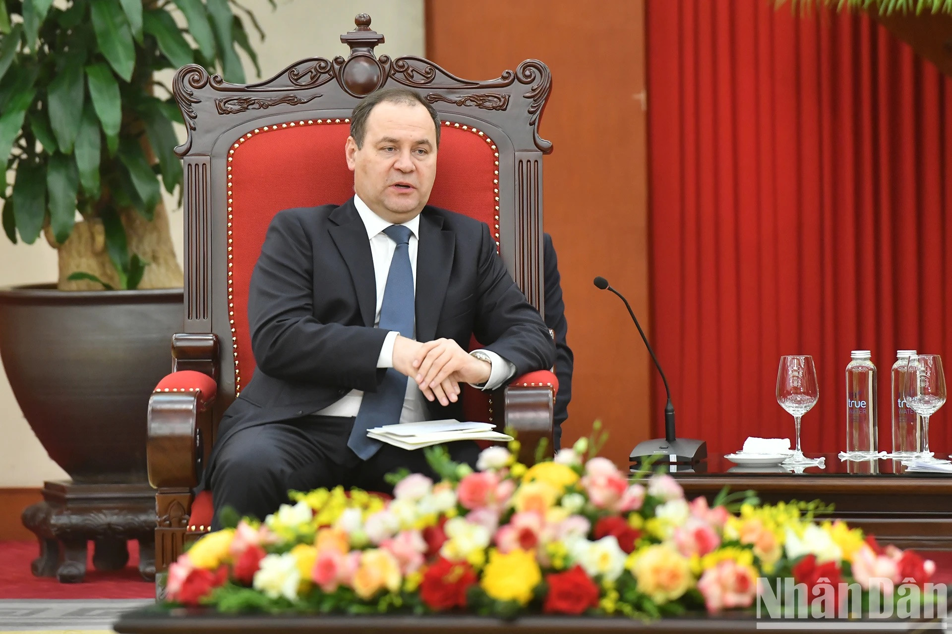 Roman Golovchenko en el encuentro.