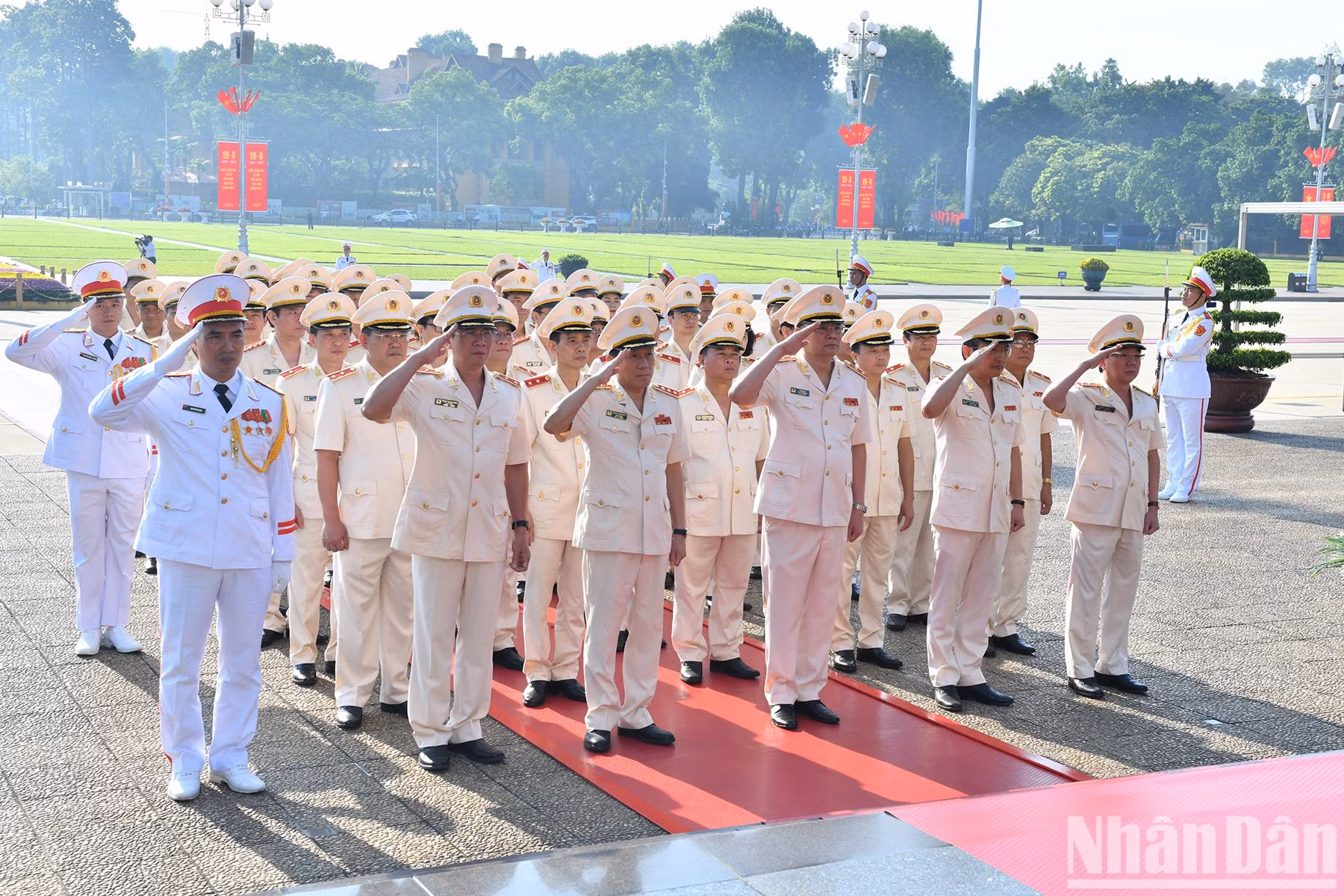 La delegación del Ministerio de Seguridad Pública.