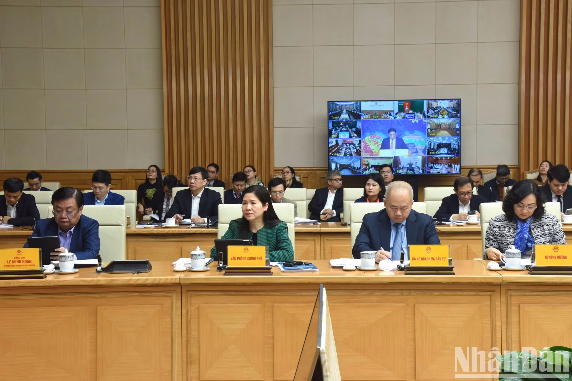 Los delegados en el evento. Los delegados en el evento.