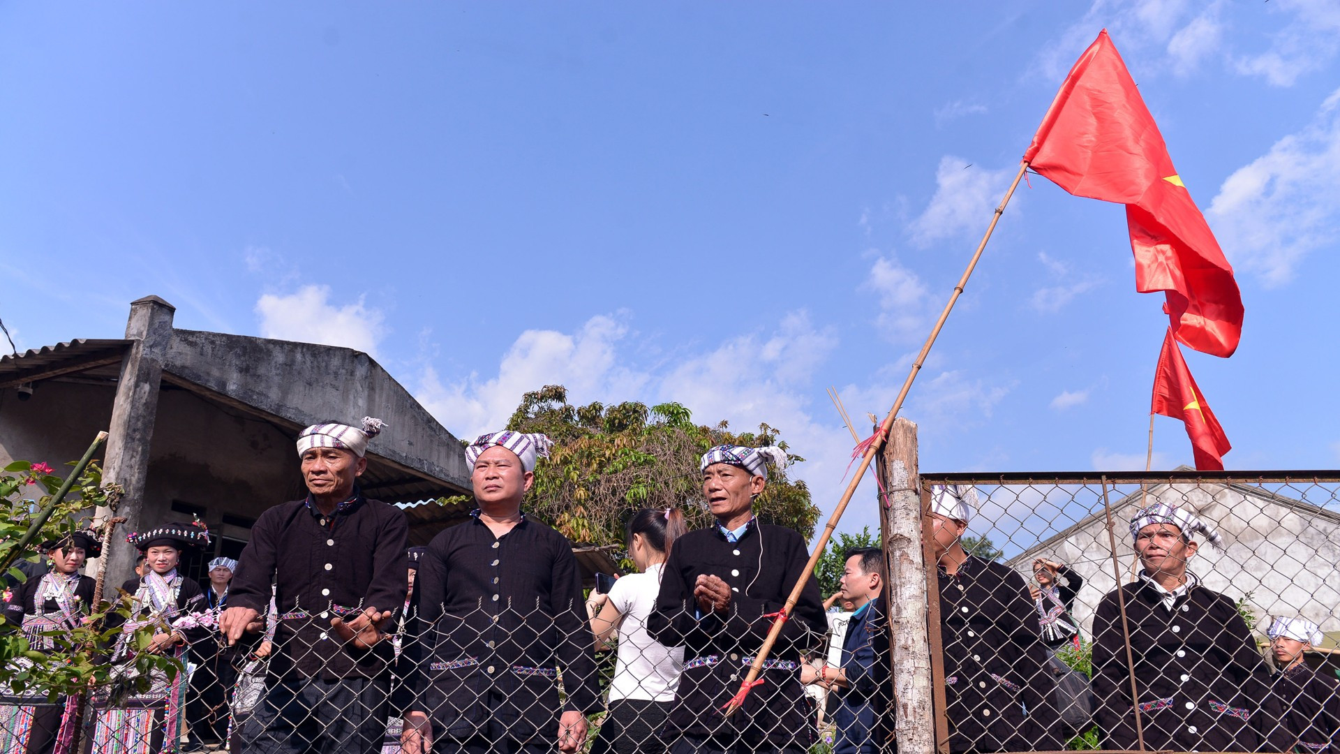 El ritual de pedir agua es una parte esencial de la ceremonia.