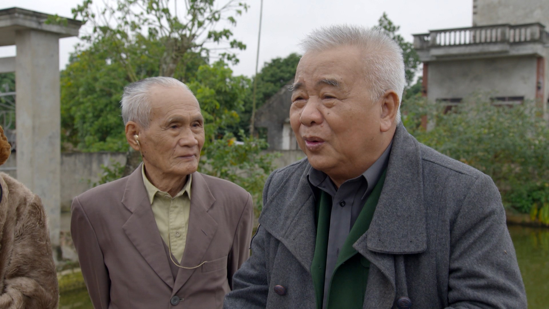 Personajes del filme “Crónicas de los veteranos”.