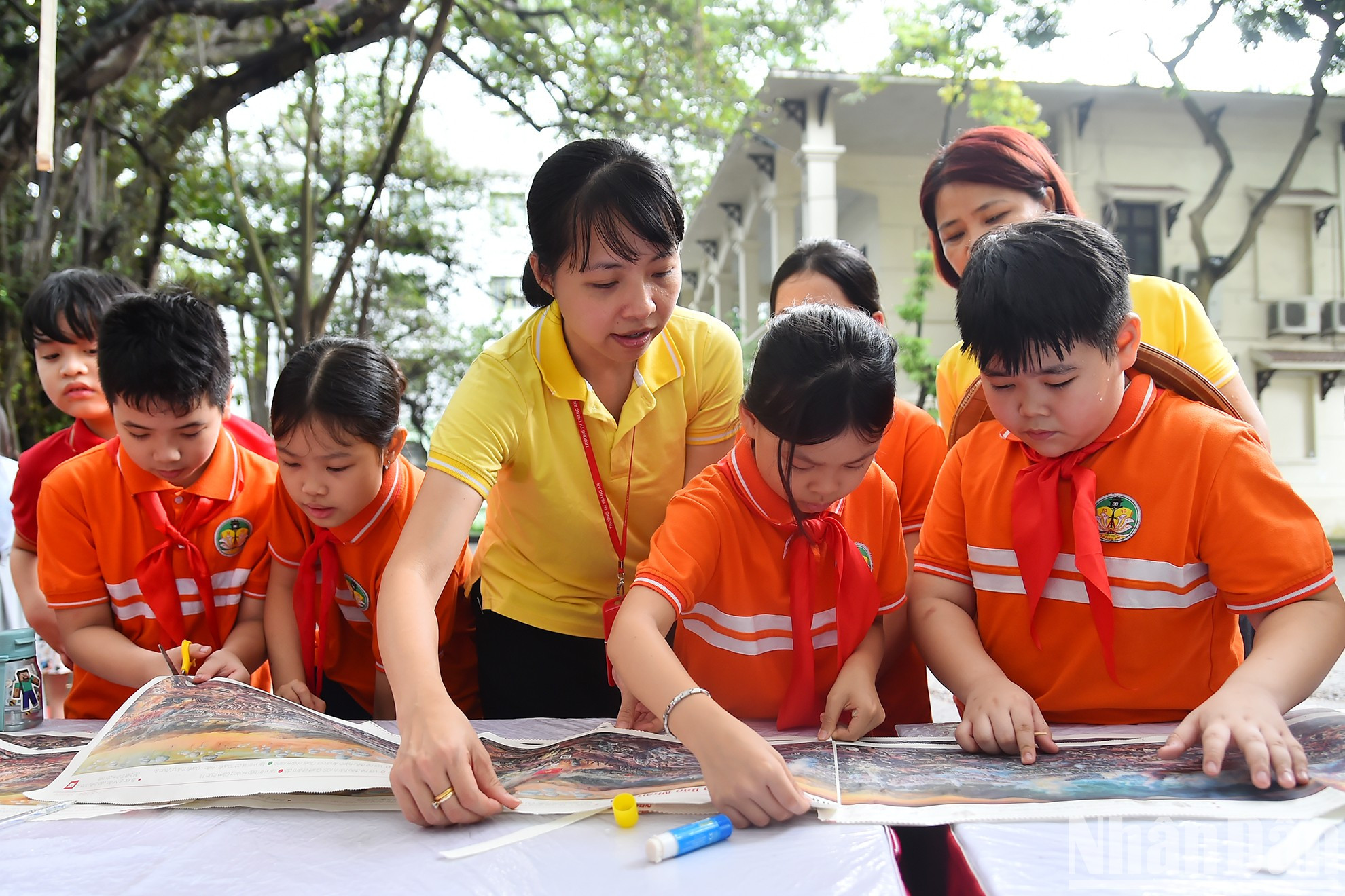 Las páginas que componen el cuadro suman 3,12 metros.