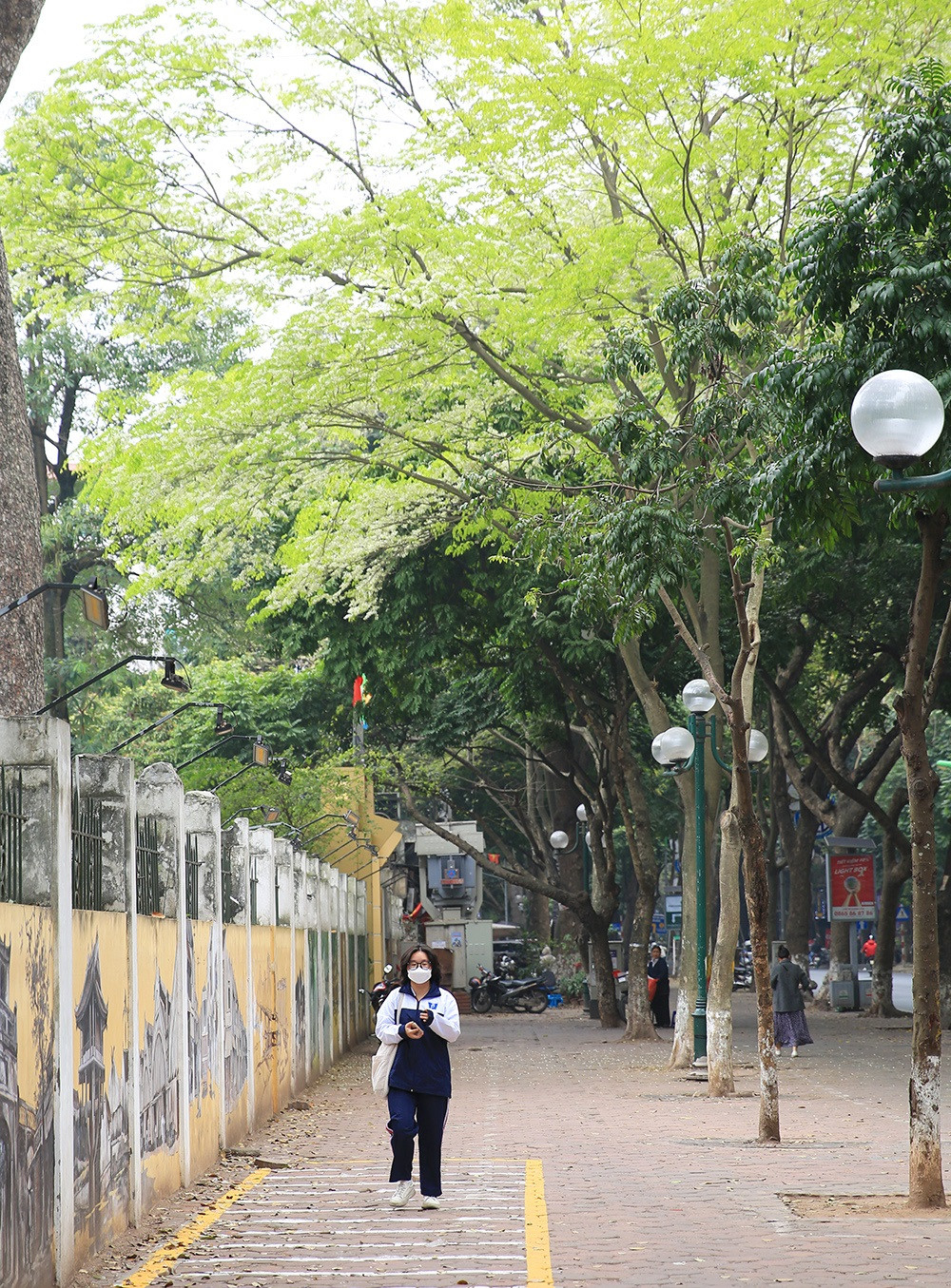 En la calle de Phan Dinh Phung.