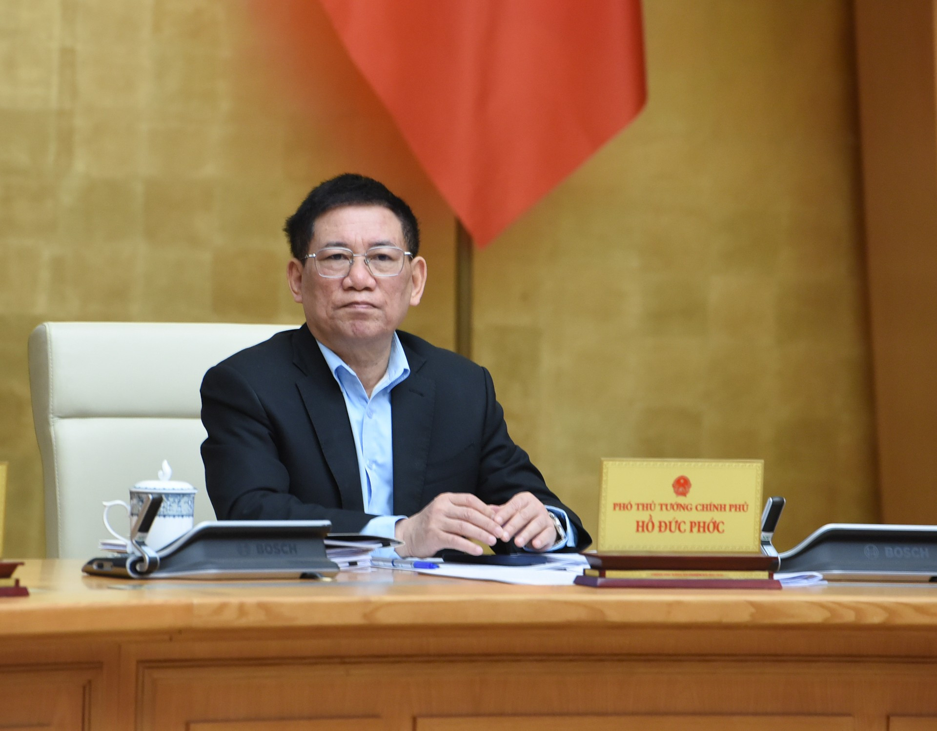 El vice primer ministro Ho Duc Phoc. El vice primer ministro Ho Duc Phoc.