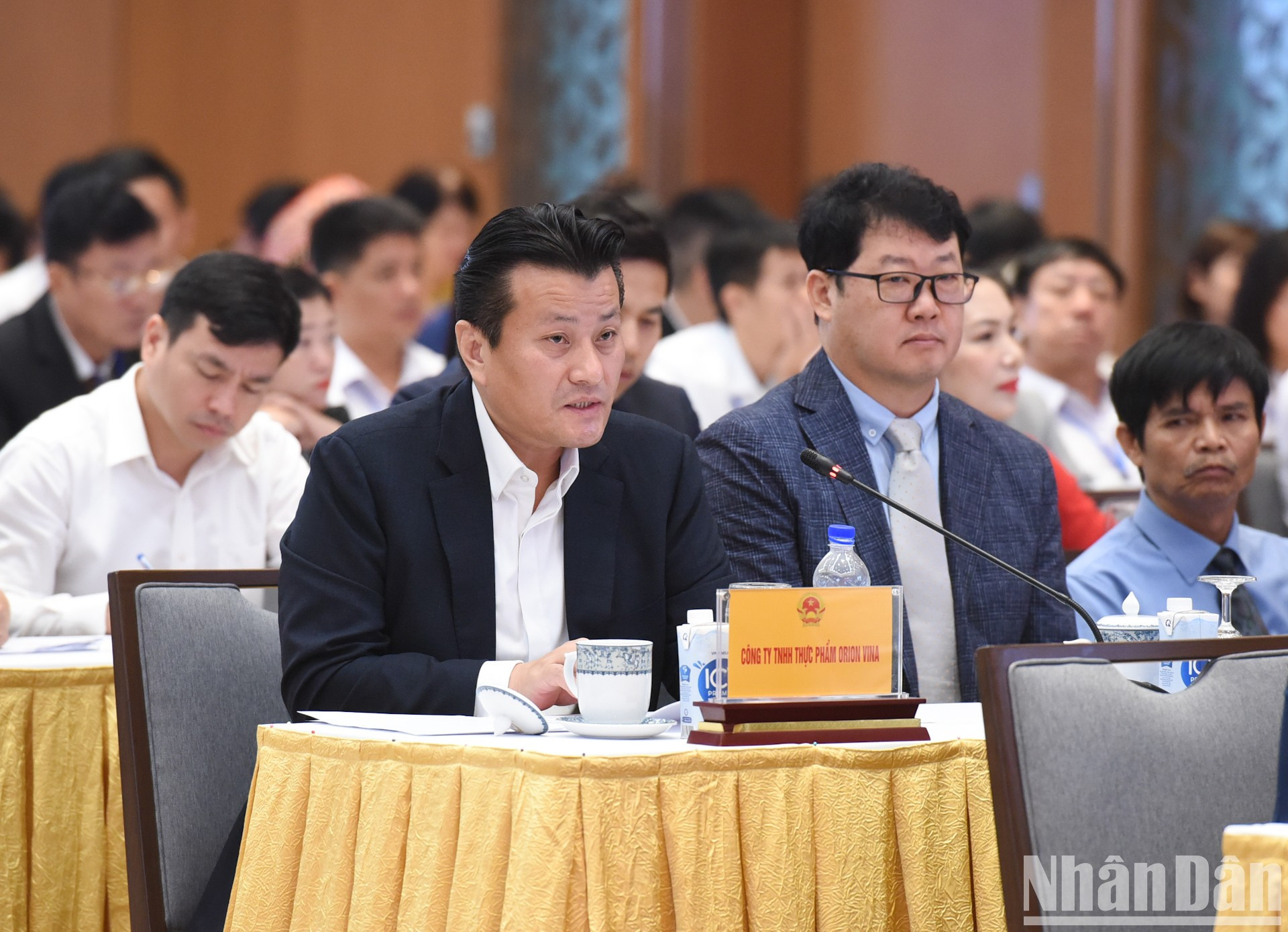 Park Ye Seol, director de la sociedad de responsabilidad limitada de alimentos Orion Vina.