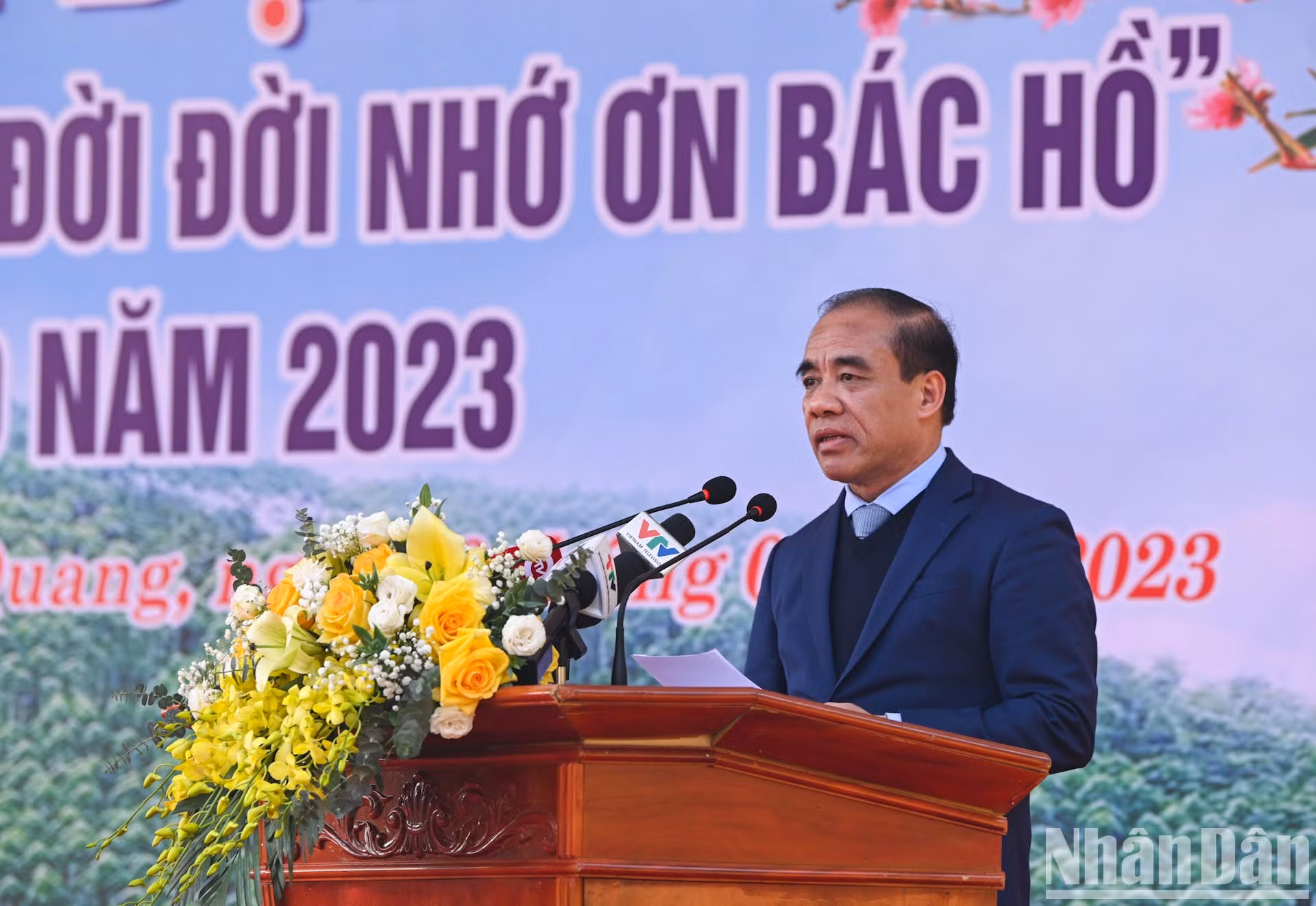 El secretario del Comité del Partido Comunista de Vietnam en la provincia, Chau Van Lam.