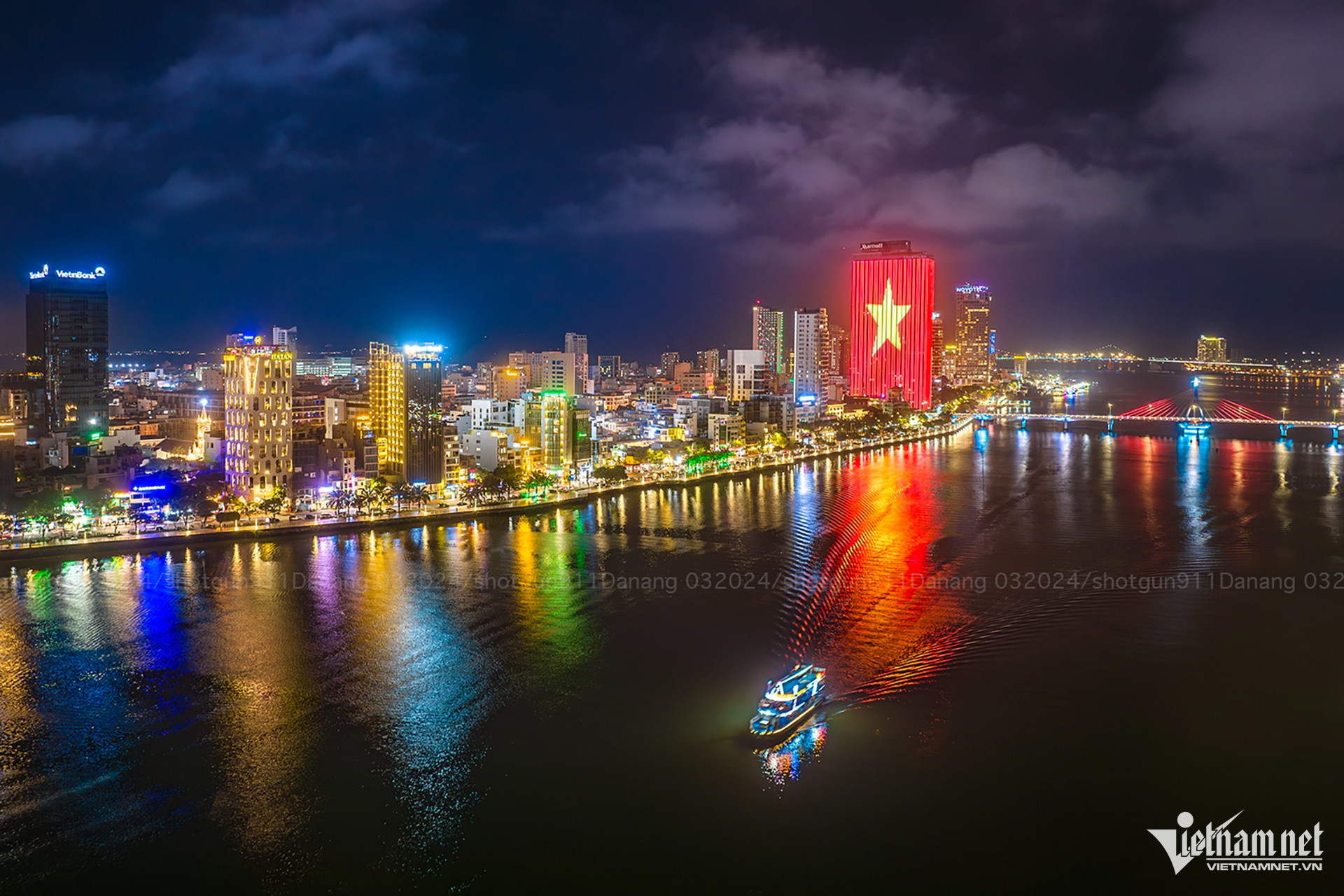 En la central ciudad de Da Nang.