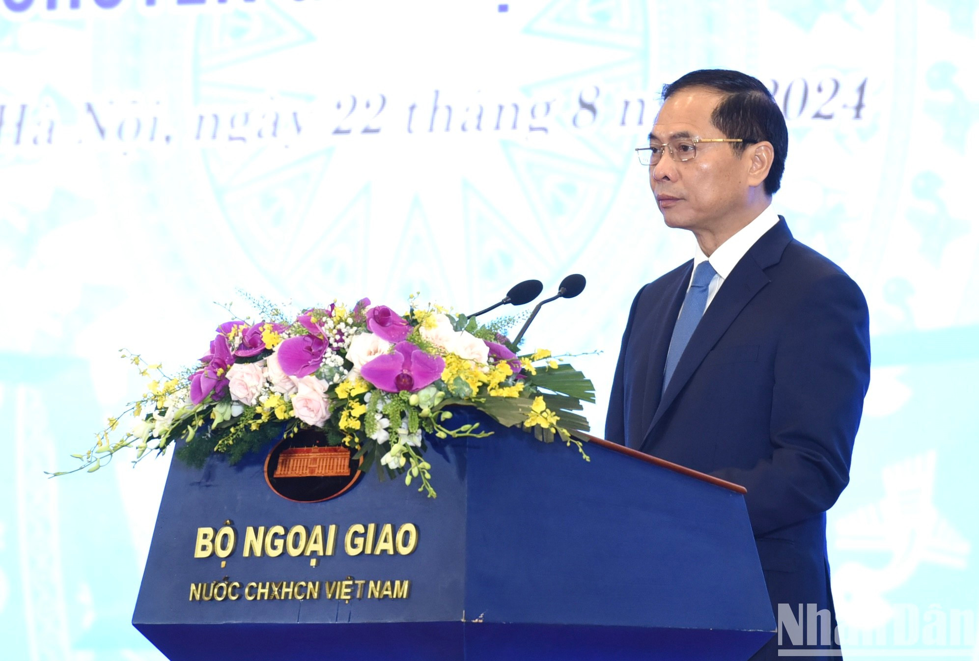 El ministro de Relaciones Exteriores de Vietnam, Bui Thanh Son.