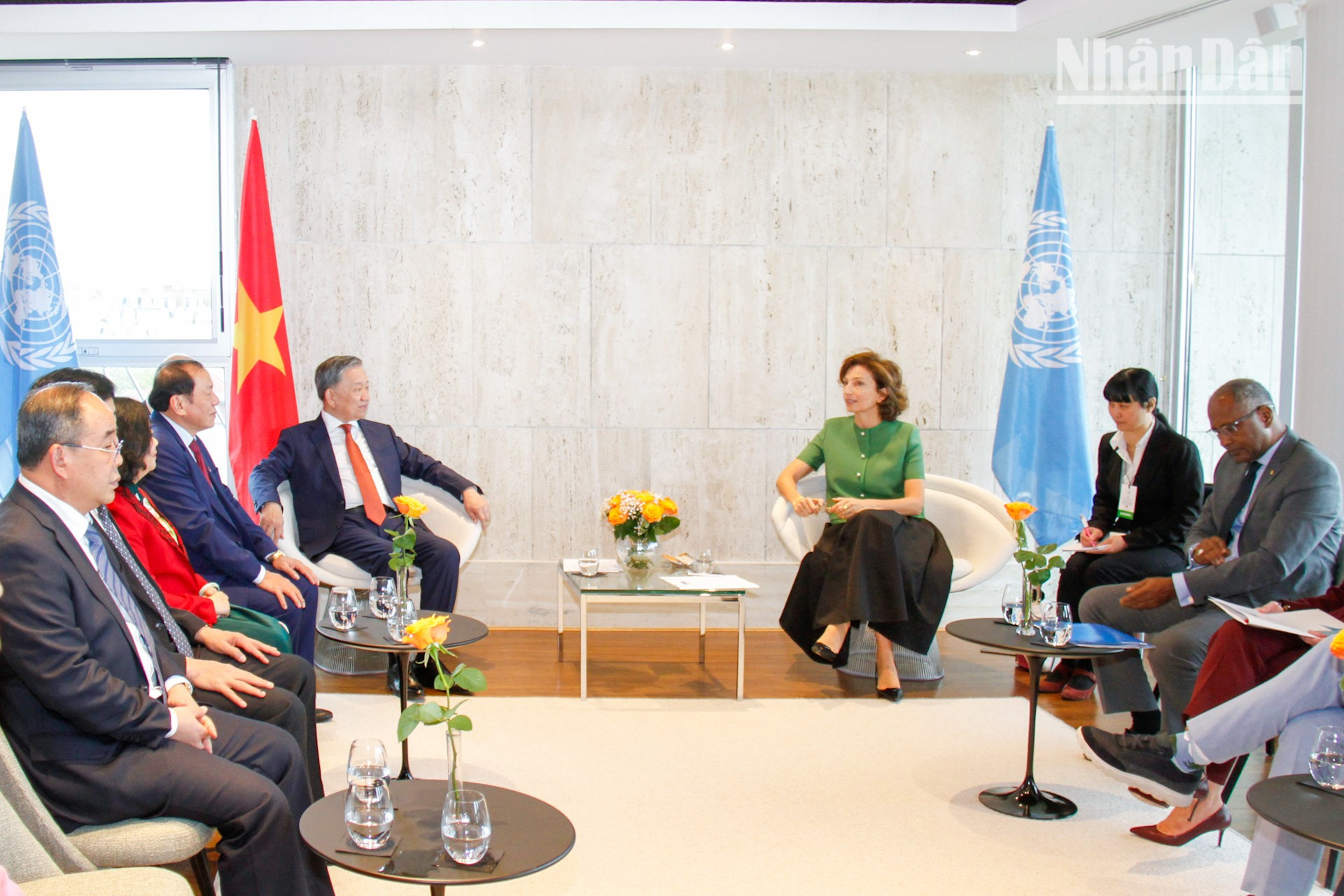 En las conversaciones bilaterales. En las conversaciones bilaterales.